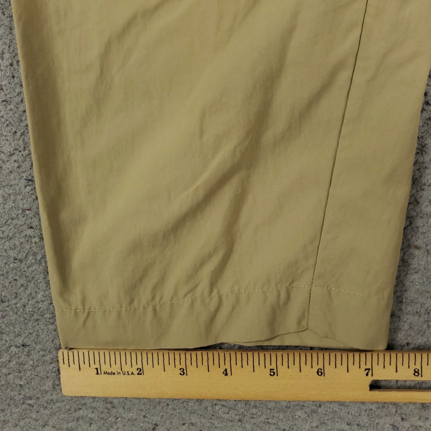 Nike Nike Pants Mens Size 38 Beige Nylon Lightweight NSW Utility Pants Jogger Regular Inseam 28in - Khaki/Beige, Basketball/Running, Sportswear Mens Size US 38 / EU 54 - 7 Thumbnail