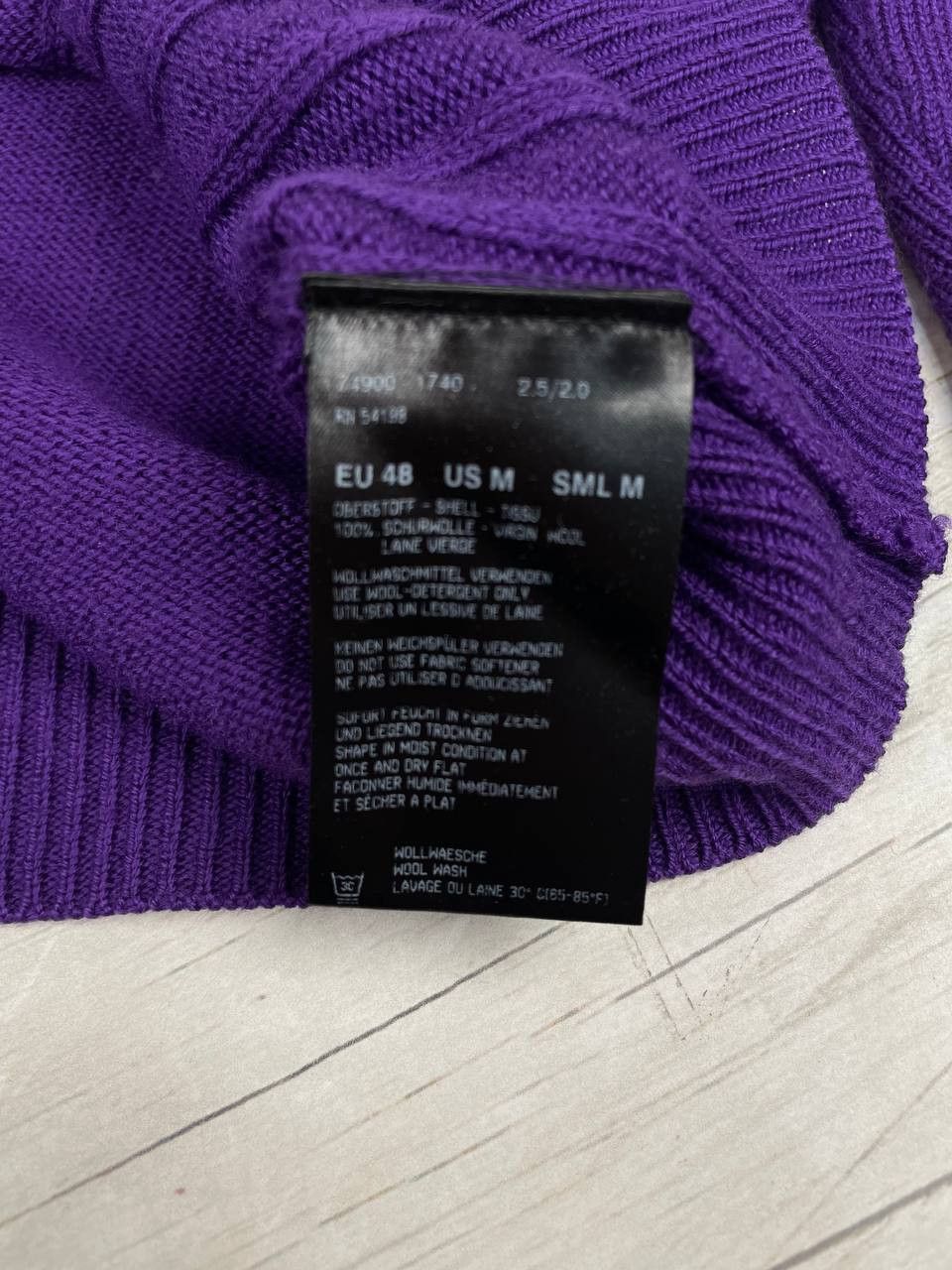 Bogner Bogner Cable Knit Wool Sweater Size US M / EU 48-50 / 2 - 5 Thumbnail