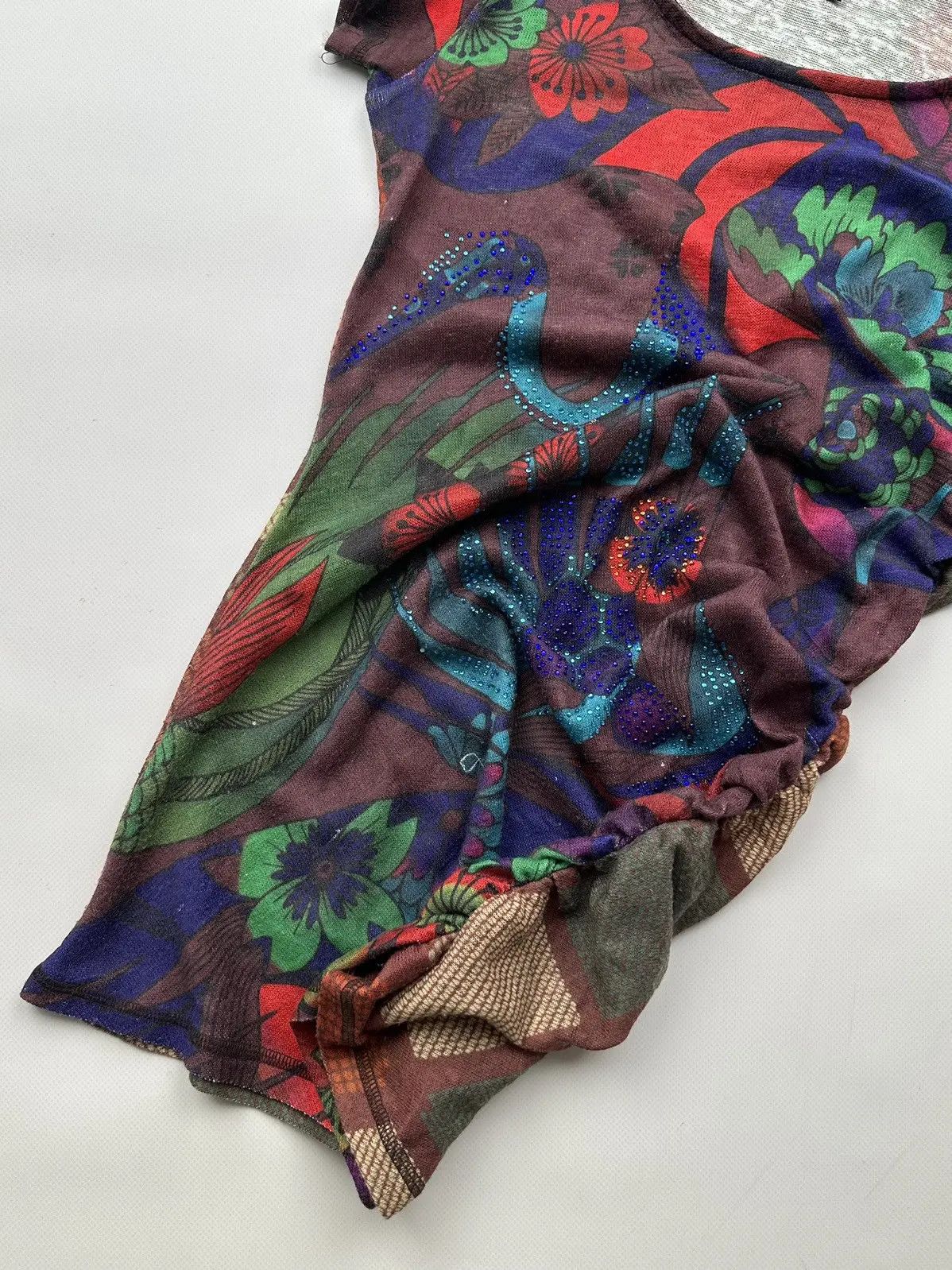 Custo Barcelona Custo Barcelona Printed Mini Dress (90) Size M / US 6-8 / IT 42-44 - 3 Thumbnail