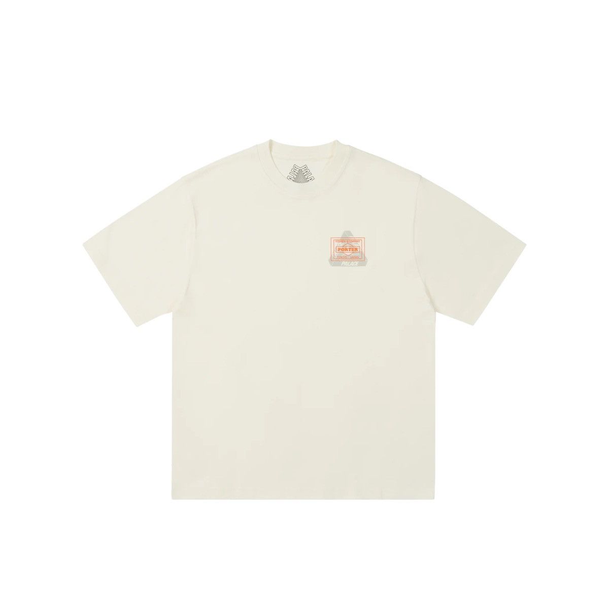 Palace × Porter Palace Porter Yoshida Logo T-Shirt White Size Medium Size US M / EU 48-50 / 2 - 4 Thumbnail