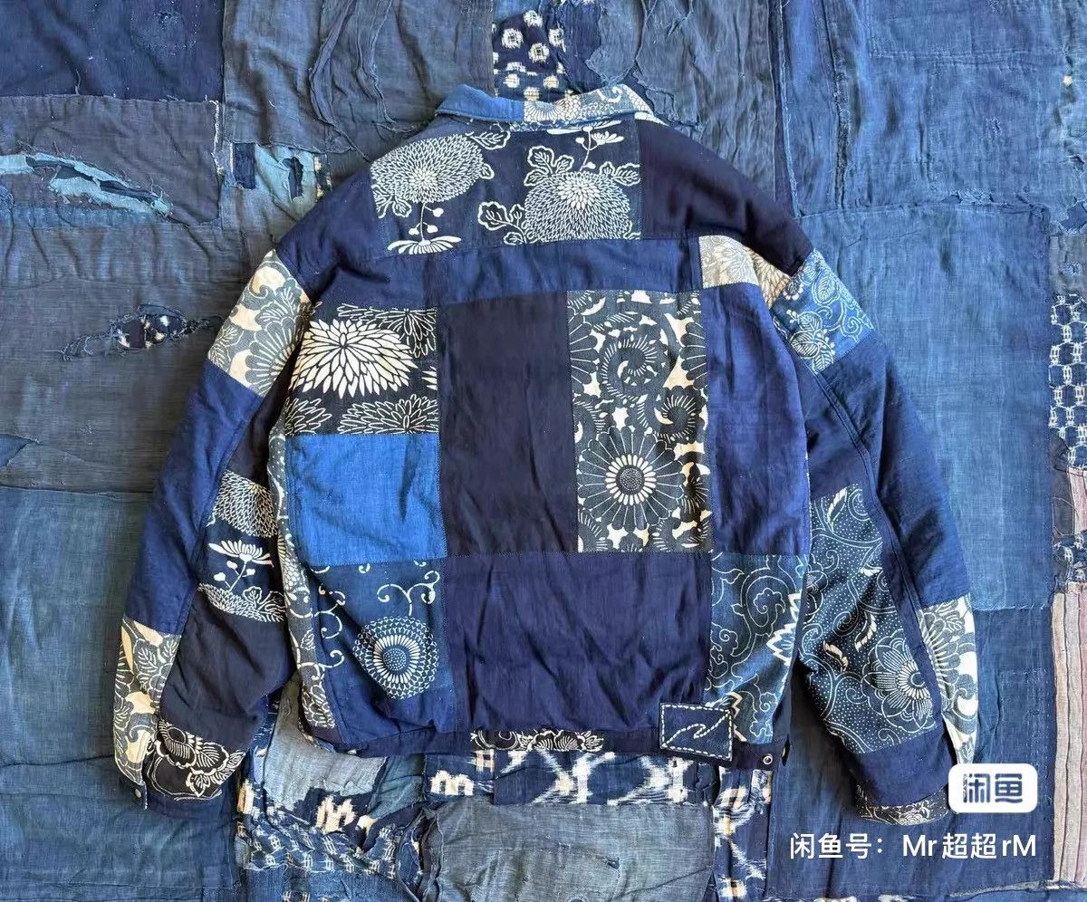 Visvim VISVIM 22AW ICT 101XX KOFU indigo pttn down jkt 4 Size US XL / EU 56 / 4 - 3 Thumbnail