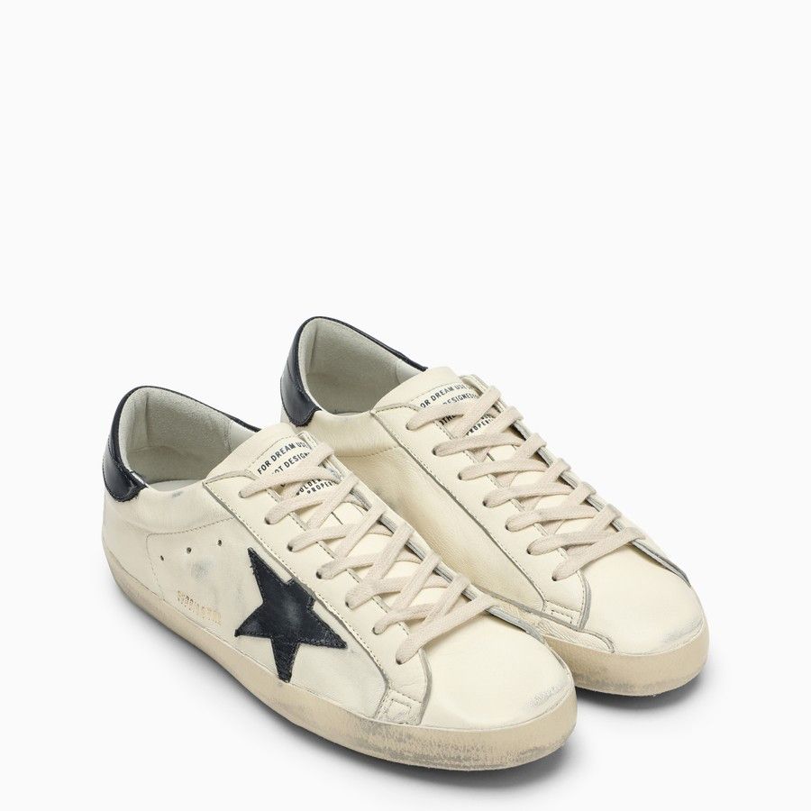 Golden Goose o1d2blof0424 Low Super Star Trainers in Beige Size US 12 / EU 45 - 2 Thumbnail