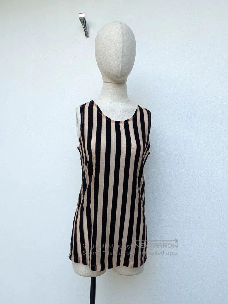Ann Demeulemeester Ann Demeulemeester Striped Lace Vest. Size US S / EU 44-46 / 1 - 2 Thumbnail
