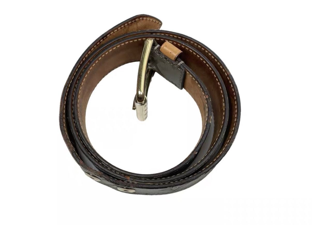 Louis Vuitton Louis Vuitton LV Titanium Monogram Belt J31 Size ONE SIZE - 2 Thumbnail