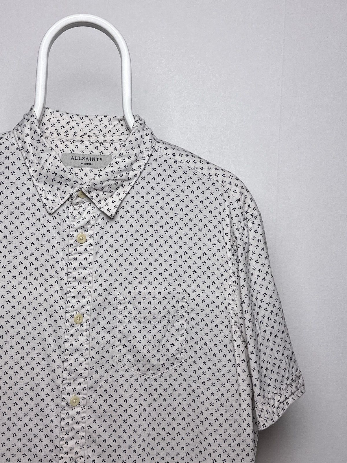 Allsaints AllSaints Pignan SS Shirt Button Up Size US M / EU 48-50 / 2 - 3 Thumbnail