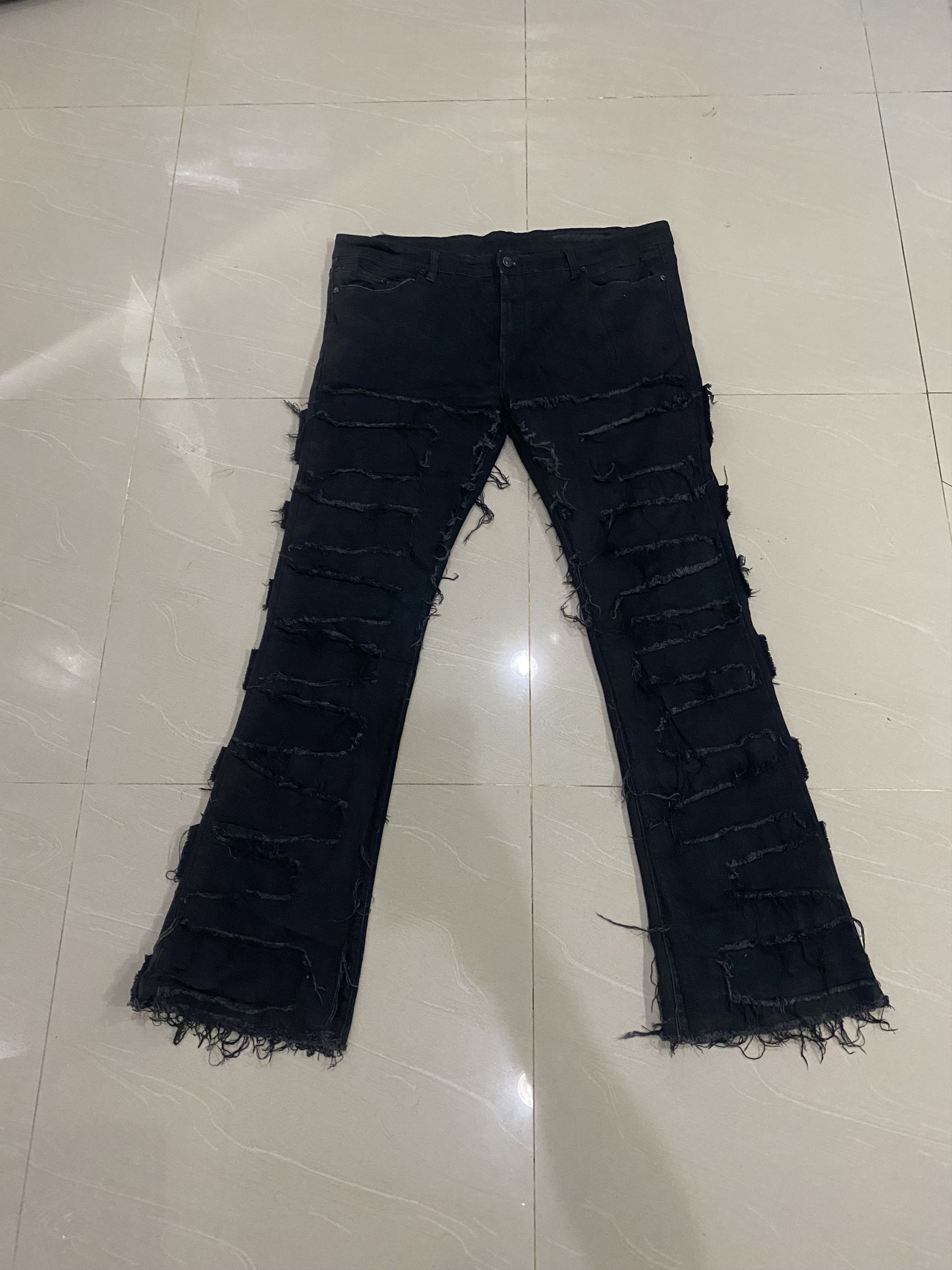 Japanese Brand × Rockstar Games Rockstar Original Rsm 205 Flare Danim Jens Size US 42 / EU 58 - 1 Thumbnail