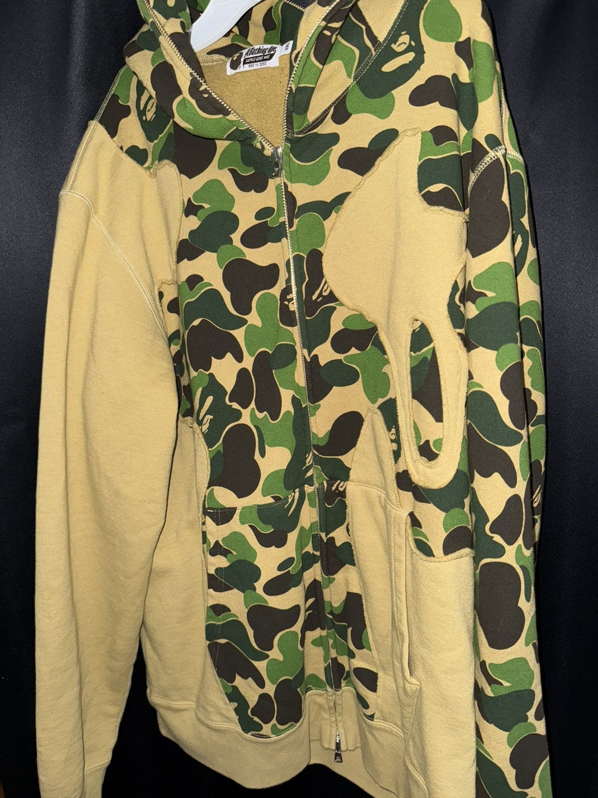 Bape BAPE ABC CAMO PATCHWORK HOODIE Size US XXL / EU 58 / 5 - 1 Thumbnail