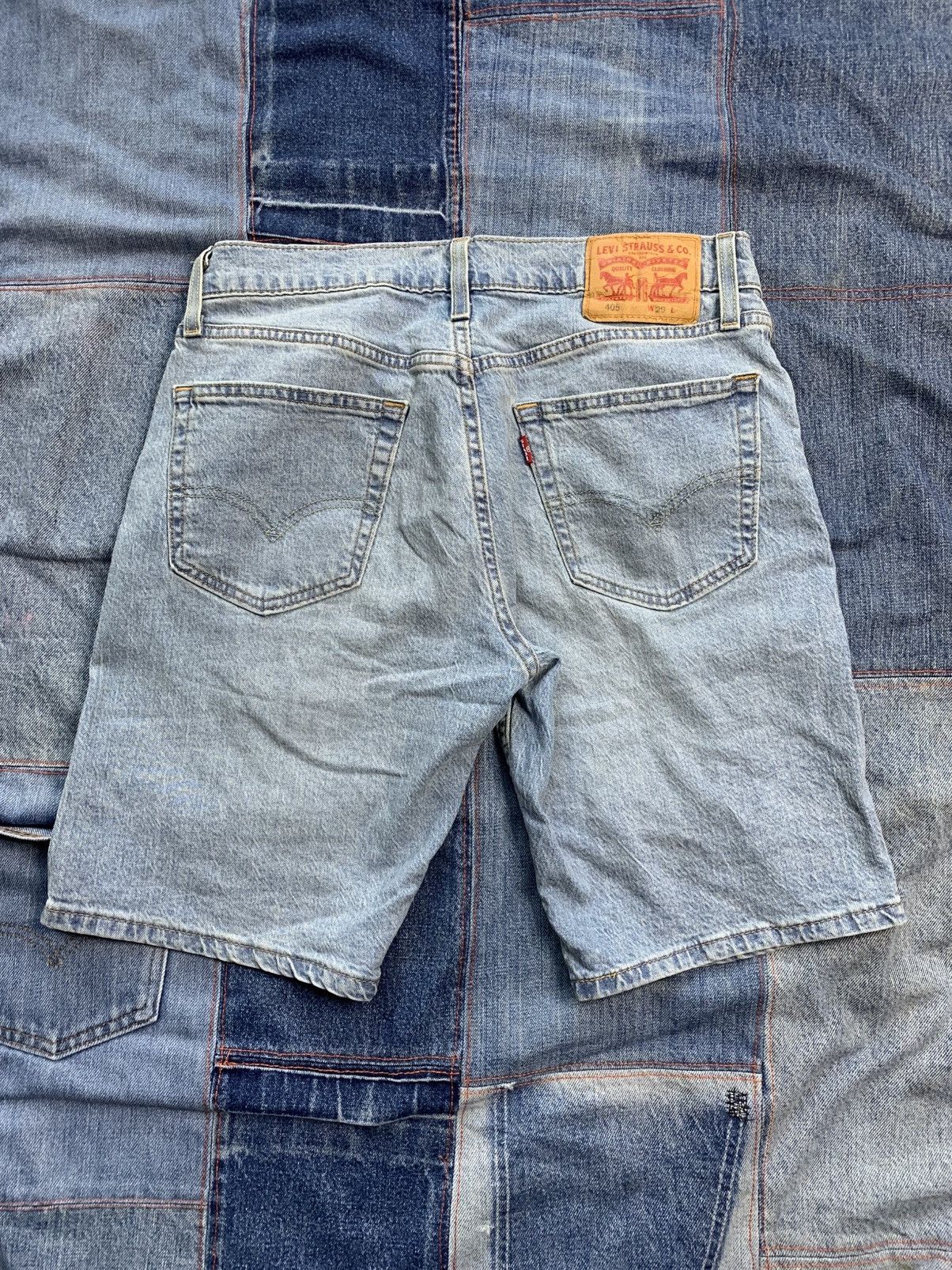 Levi's × Vintage Levi's 405 Denim Shorts Size 29" - 2 Thumbnail