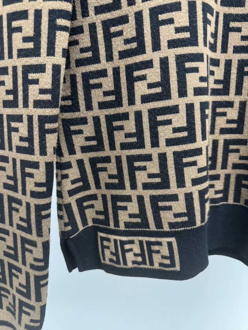 Fendi Fendi Classic full-print knitwear Size US XXS / EU 40 - 4 Thumbnail