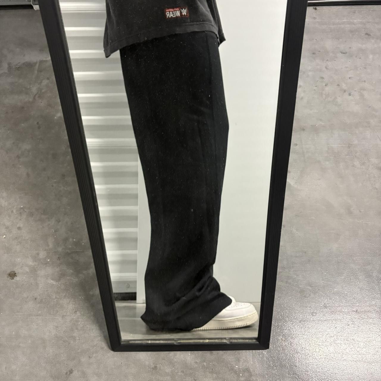 Vintage Crazy Vintage Y2K/2000s Super Baggy Wideleg Black Sweatpants! Size US 32 / EU 48 - 1 Thumbnail