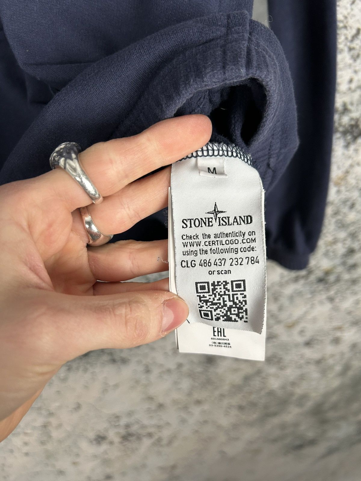 Stone Island Stone Island Vintage Navy Crewneck Archive Avant Garde Rare Size US M / EU 48-50 / 2 - 8 Thumbnail