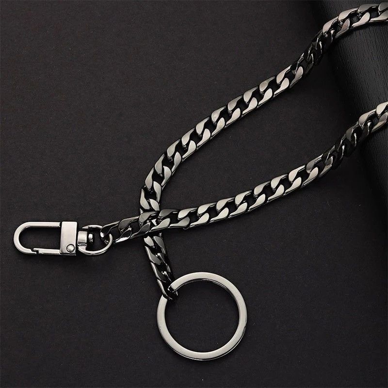 Jewelry Chic 40cm KeyChains Metal Wallet Belt Size ONE SIZE - 1 Thumbnail