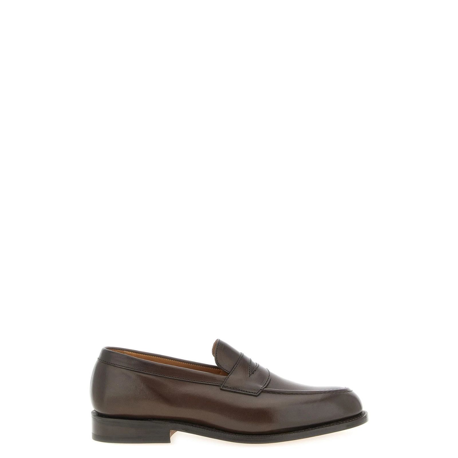 Tricker's Tricker's Haward Brown Leather Loafers New & Authentic (Men' Size US 10.5 / EU 43-44 - 1 Thumbnail