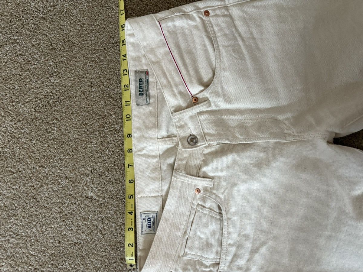 Benzak Denim Developers Benzak B-01 Slim 12oz Ecru Selvedge Denim Size US 31 - 4 Thumbnail