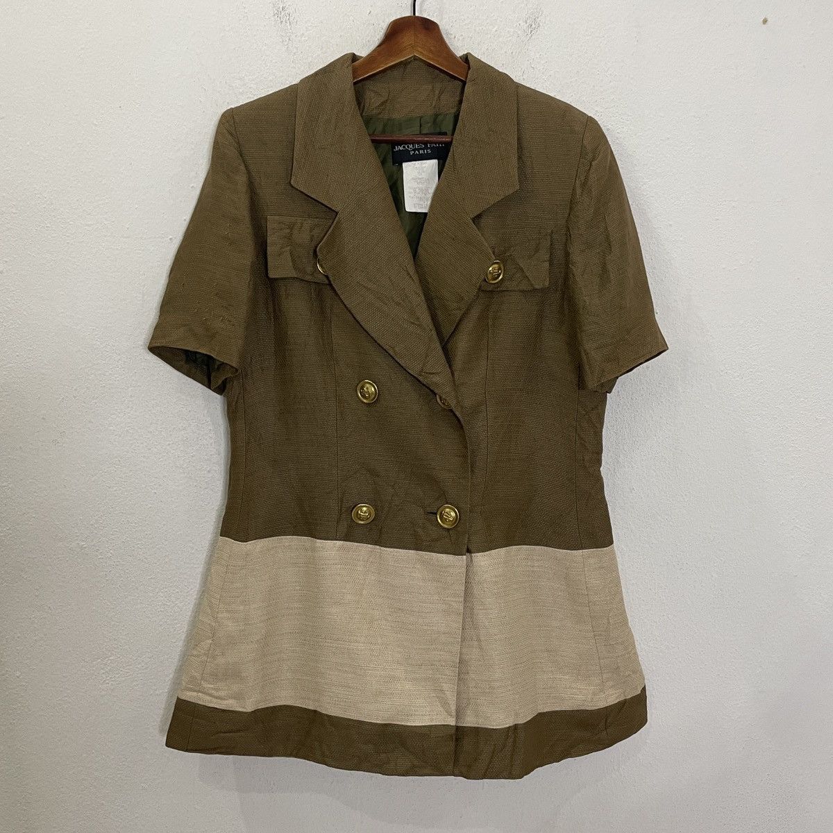 Other Vintage 90s Jacques Fath Paris Jacket Size L / US 10 / IT 46 - 1 Thumbnail