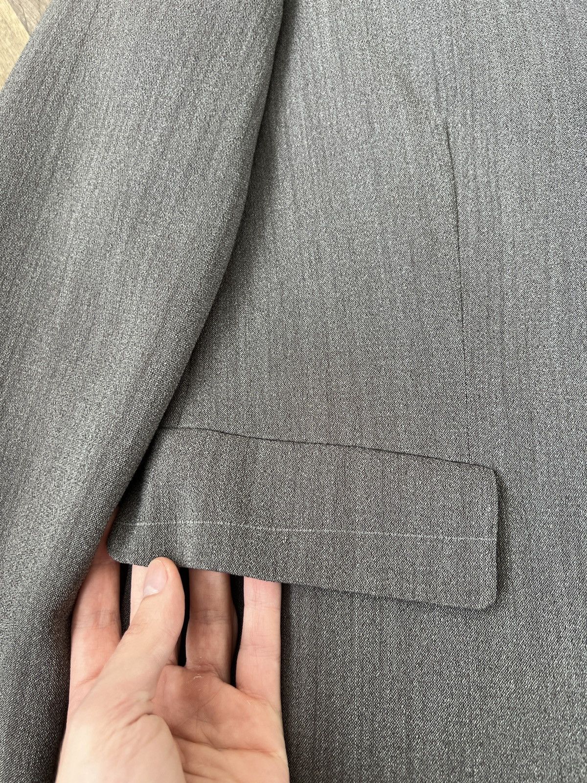 MAX&Co. Vintage Max&Co Womens Gray Wool Blend Suit Size M / US 6-8 / IT 42-44 - 4 Thumbnail