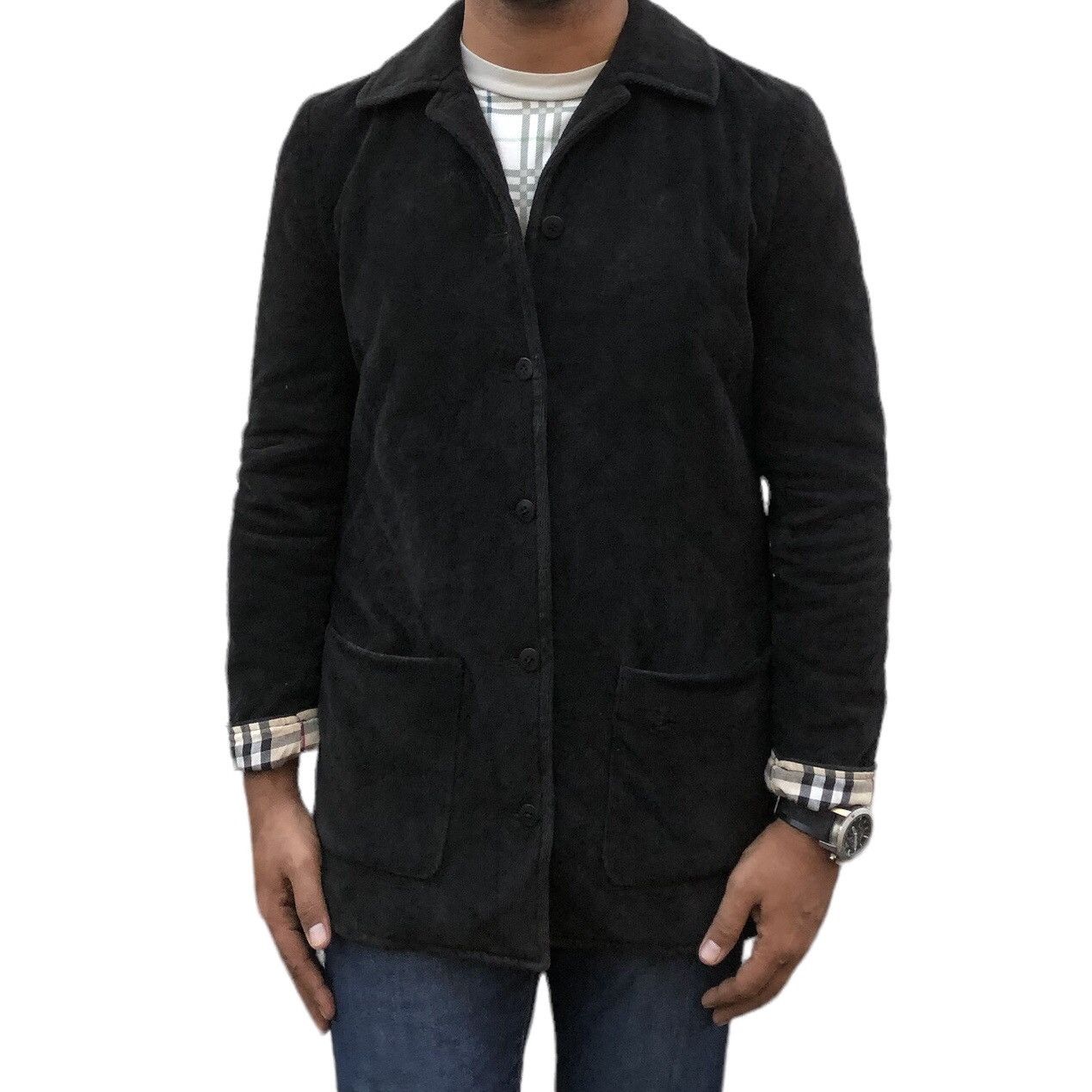 Burberry Burberry London Barcelona Conduray Lined Novacheck Jacket Size US M / EU 48-50 / 2 - 1 Thumbnail