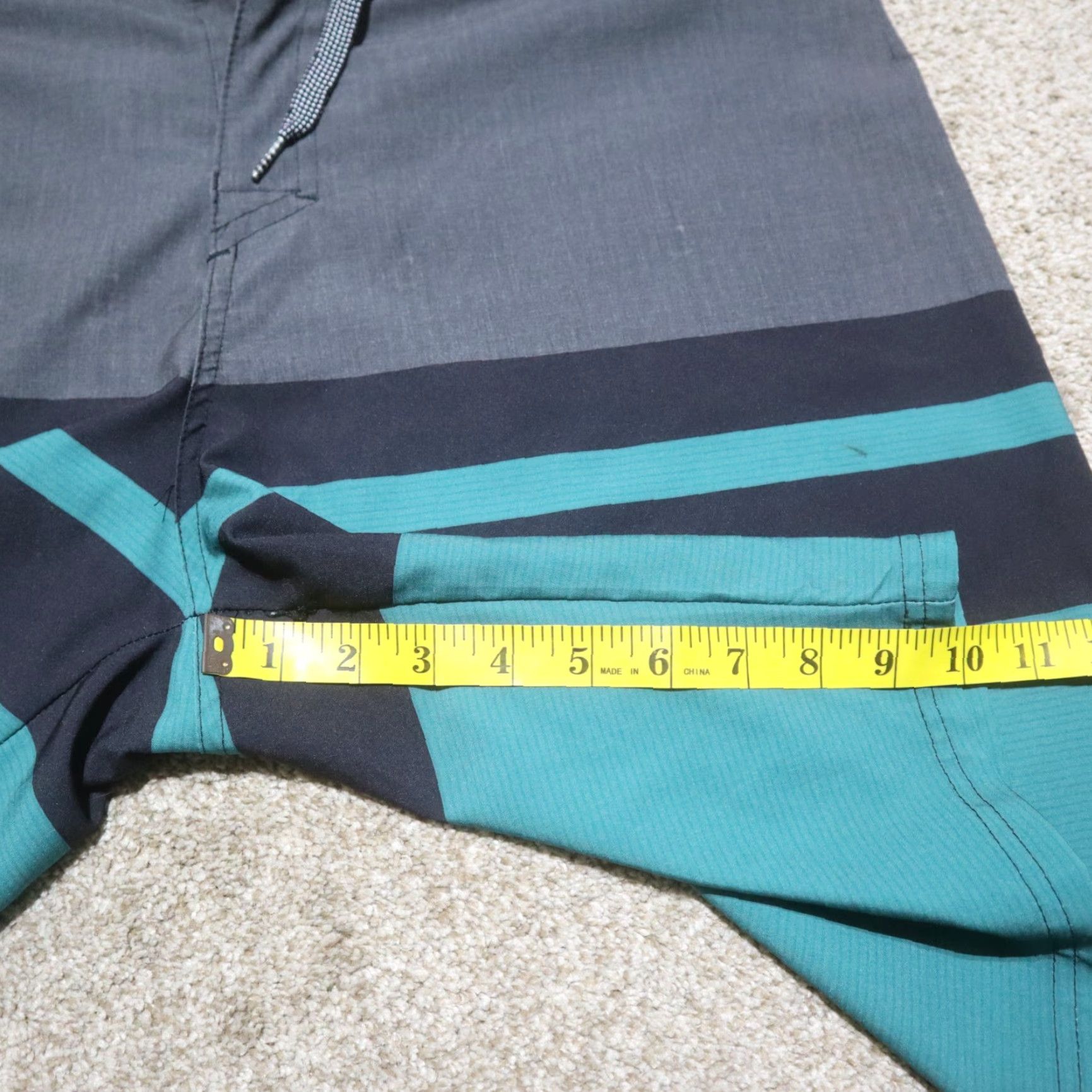 Vintage Ocean Current Shorts Mens Bermuda Flat Front Cargo Pockets Grey Size 36 Casual Ready Wear Size US 38 / EU 54 - 5 Thumbnail