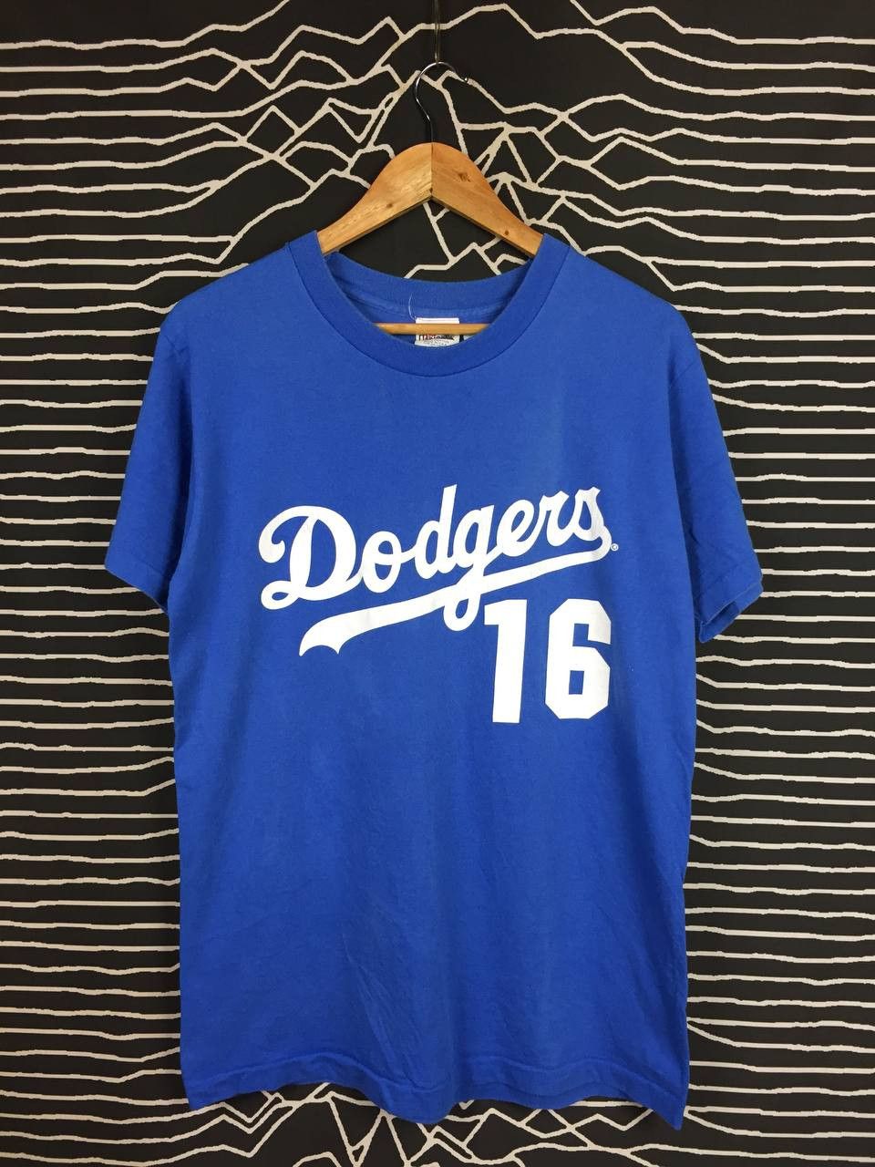 MLB Vtg 1995 Majestic Los Angeles Dodgers MLB Hideo Nomo Tee Size US M / EU 48-50 / 2 - 1 Thumbnail