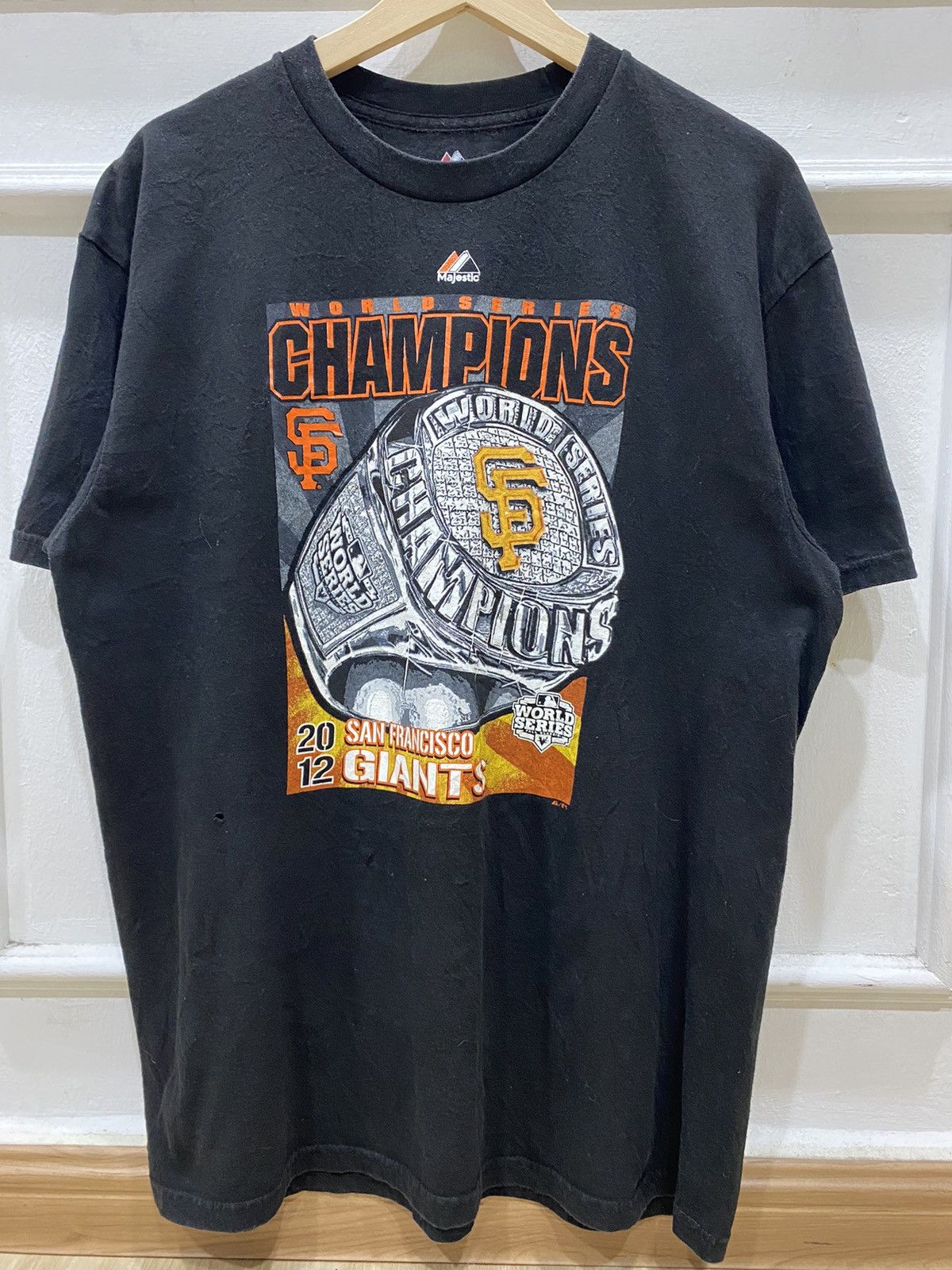 MLB × Majestic × Vintage San Francisco Giants Champions world Series Size US L / EU 52-54 / 3 - 1 Thumbnail