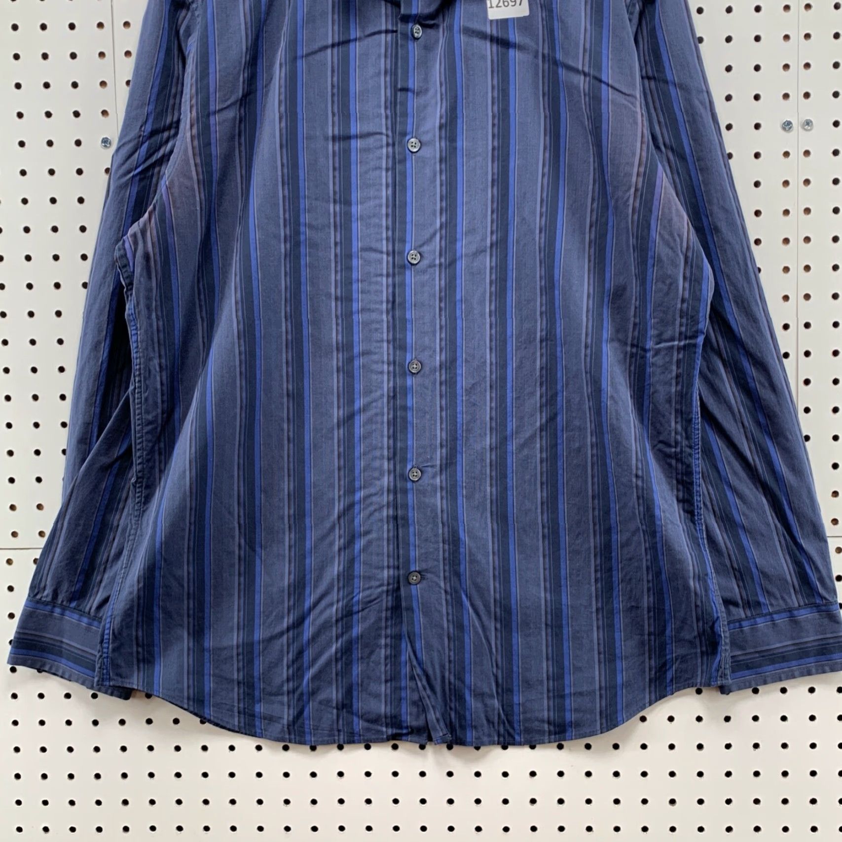 Banana Republic Banana Republic Button-Up Shirt Mens M Long Sleeve Blue Striped Casual Business Shirt Size US L / EU 52-54 / 3 - 5 Thumbnail