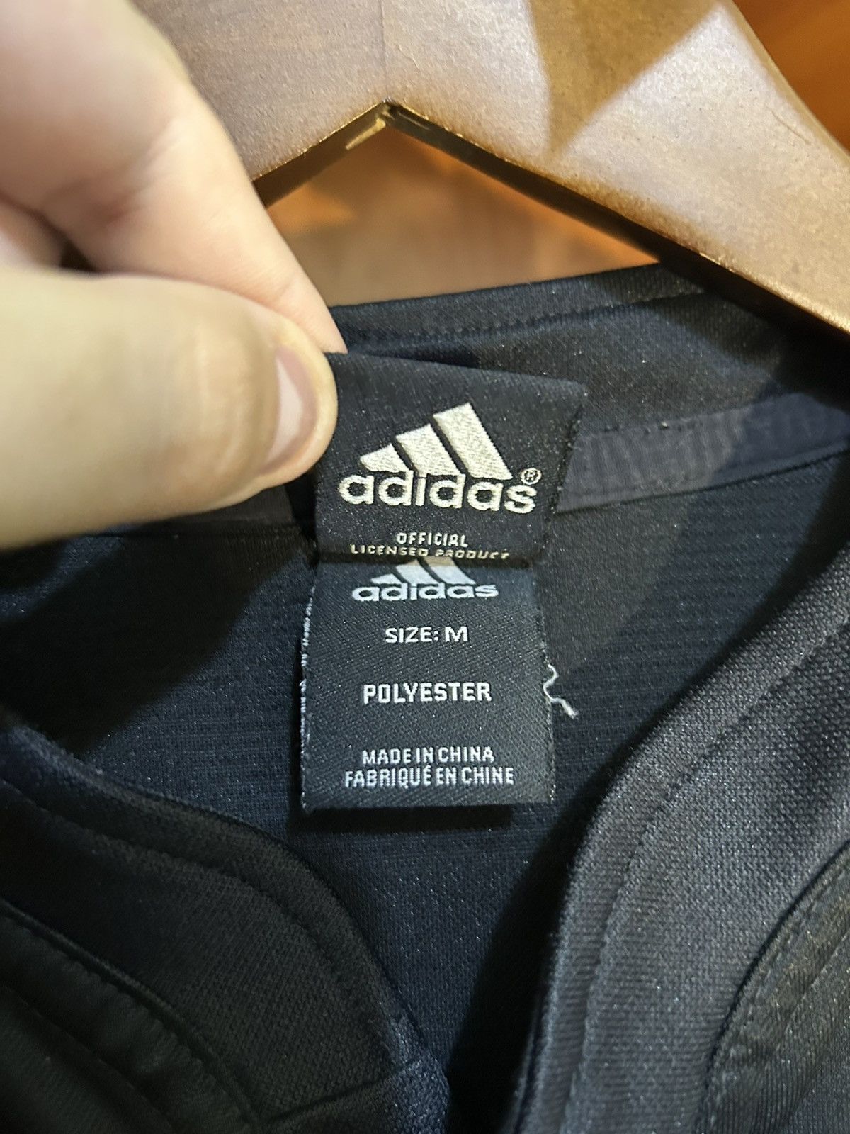 Adidas Vintage Adidas New Zealand 2010/11 Rugby All Blacks Jersey Size US M / EU 48-50 / 2 - 4 Thumbnail