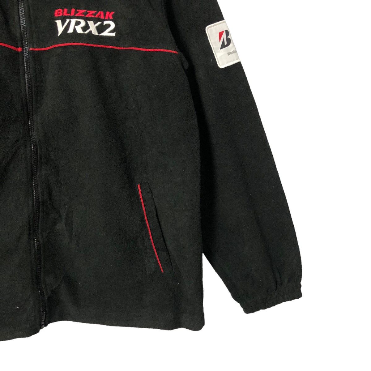 Japanese Brand Vintage Bridgestone Blizzak Embroidered Zipper Ups Jacket Size US L / EU 52-54 / 3 - 2 Thumbnail