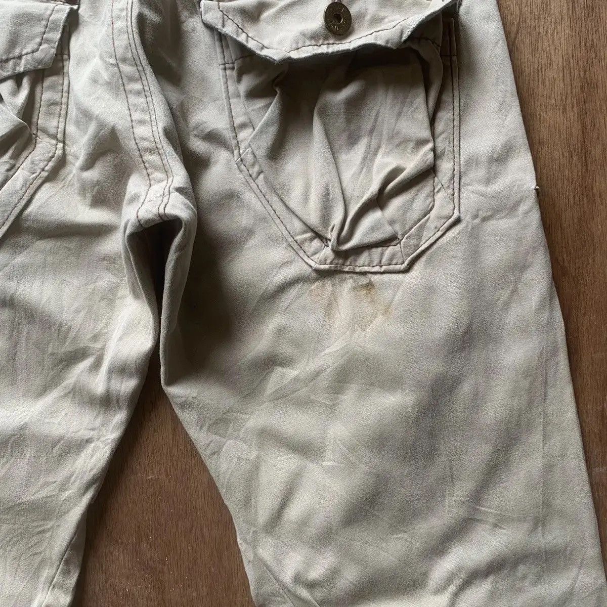 Japanese Brand STEALS 💥 VTG TYPE 505 UTILITY EDWIN CARGO CURVED LEG PANTS Size US 32 / EU 48 - 11 Thumbnail