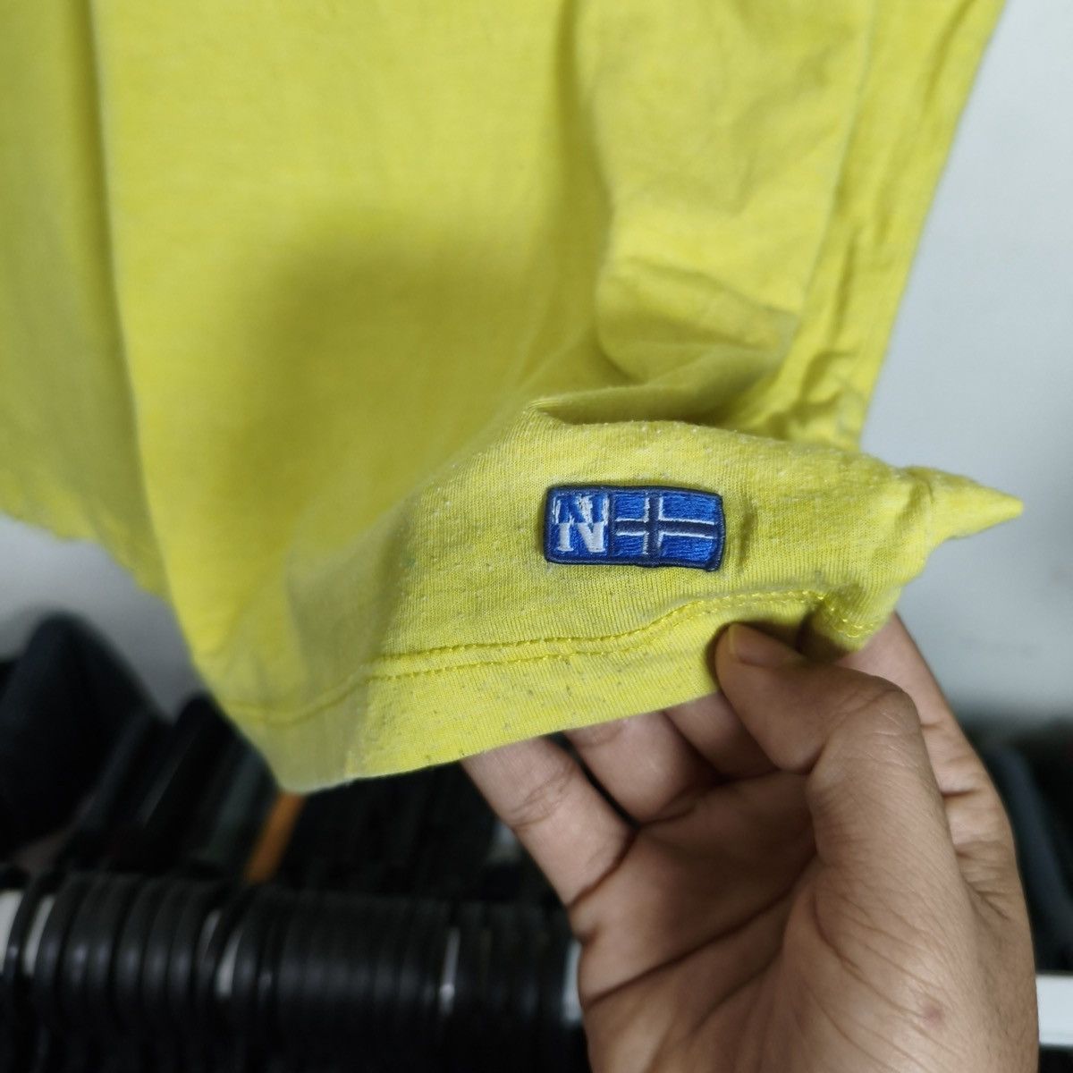Napapijri Napapijiri Yellow Graphic Tee Size US M / EU 48-50 / 2 - 3 Thumbnail