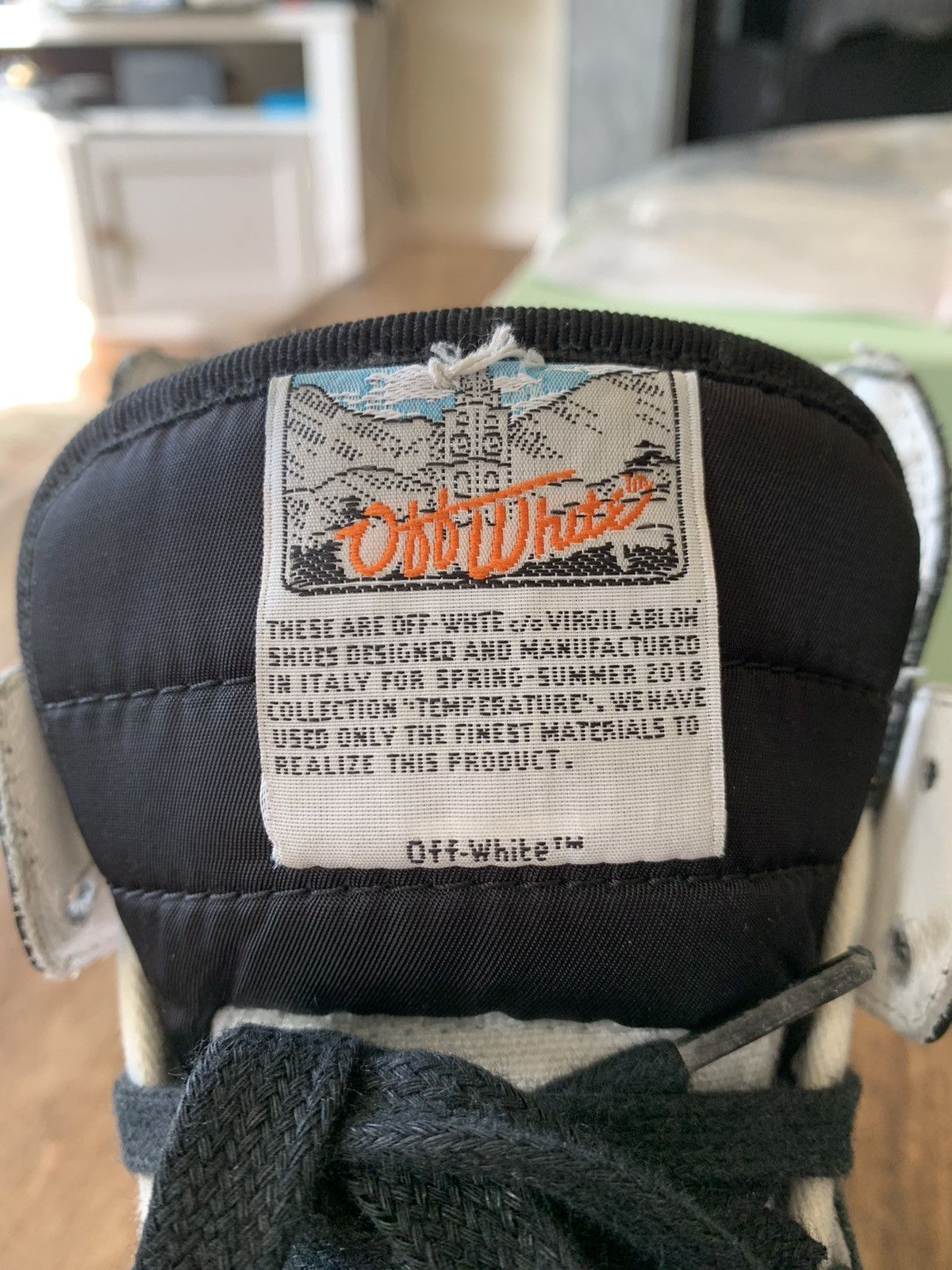 Off-White SS2018 Rare Off-White Sample Pack Off Court 3.0 Black White Size US 10 / EU 43 - 14 Thumbnail