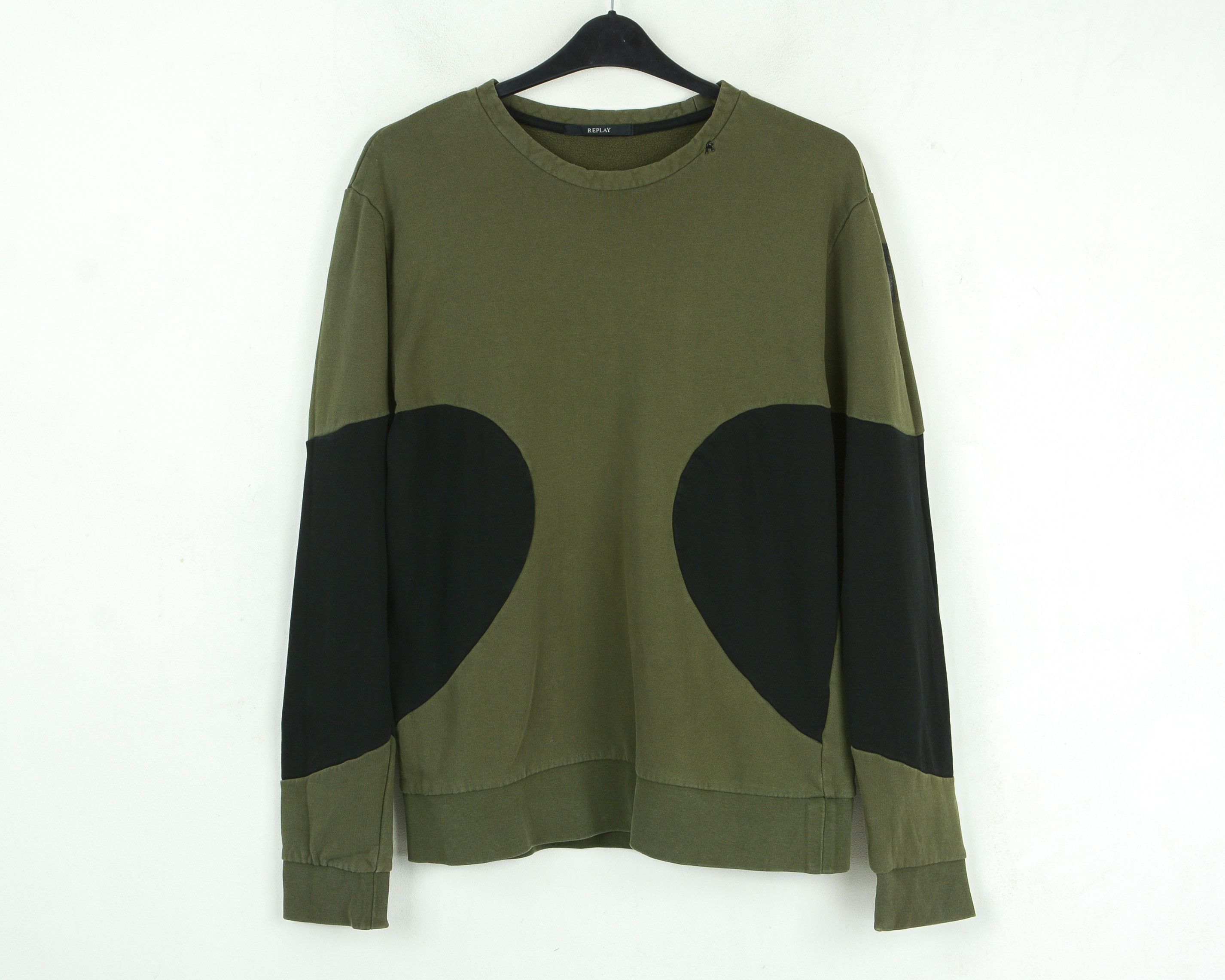 Replay L Jumper Sweatshirt Pullover Crew Neck Cotton Casual Top Size US L / EU 52-54 / 3 - 1 Thumbnail