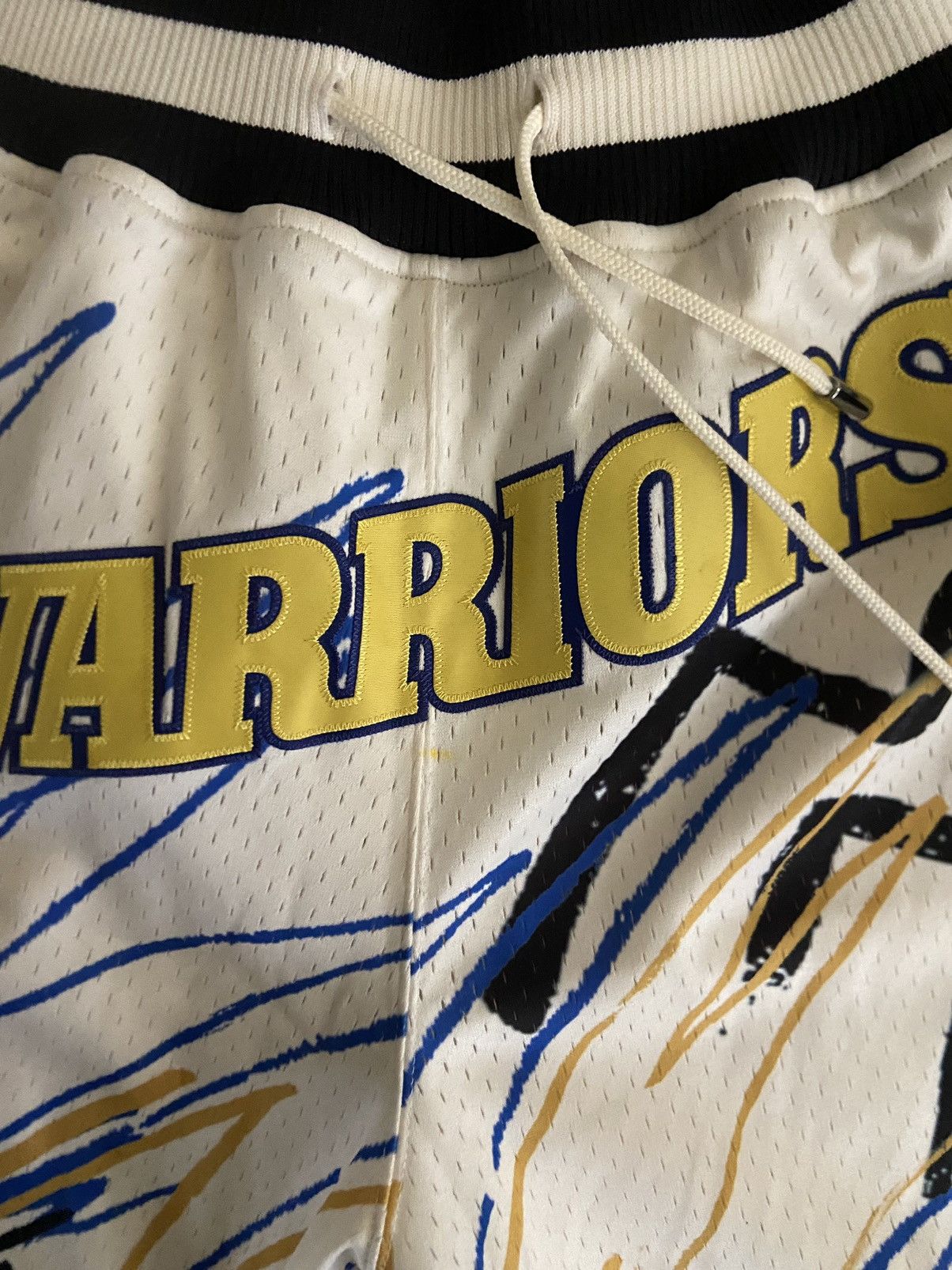 Mitchell & Ness × NBA Mitchell and Ness Golden State Warriors Just don shorts L Size US 34 / EU 50 - 2 Thumbnail