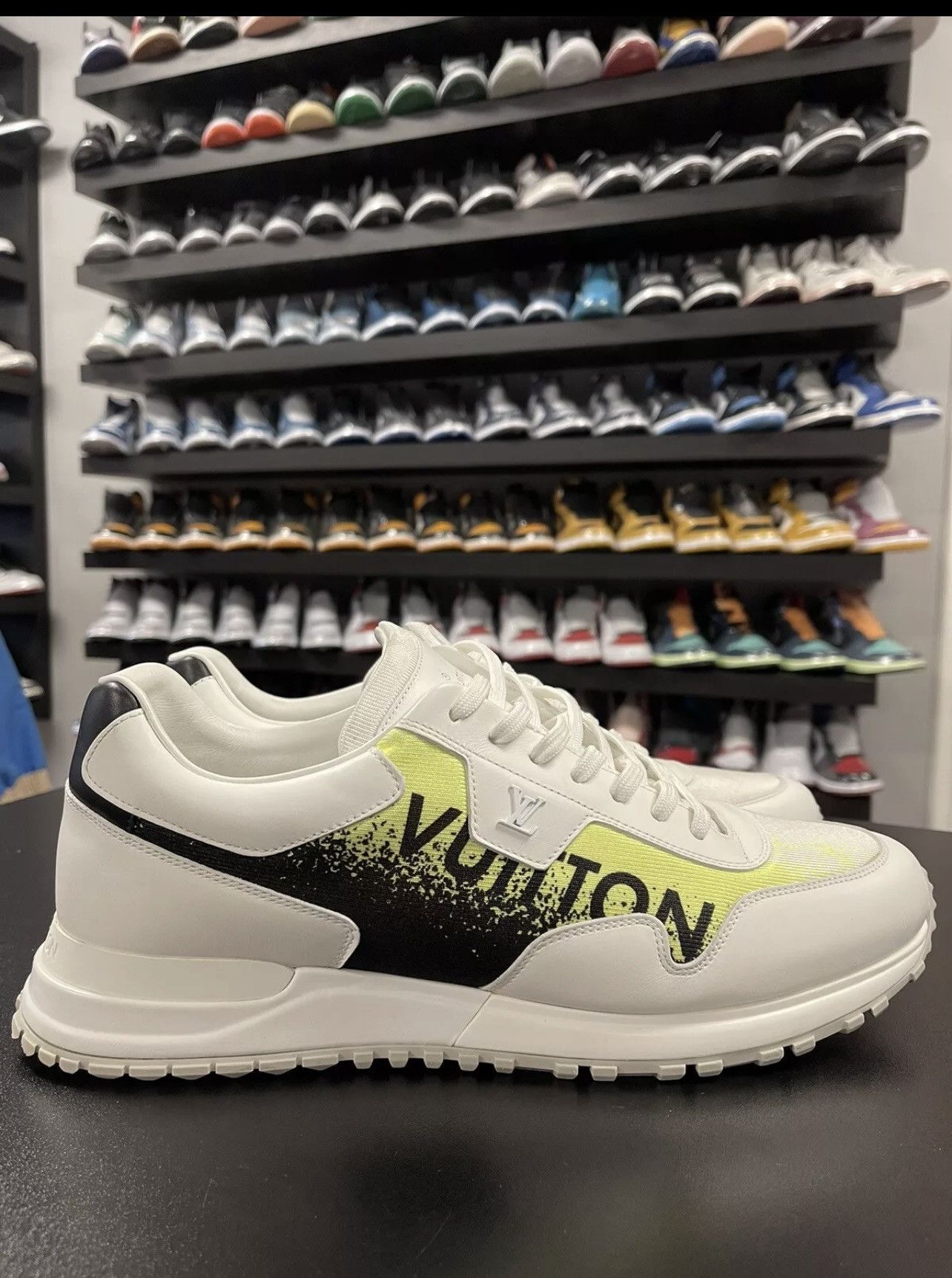Louis Vuitton Size 10.5US/9.5LV - Louis Vuitton Run Away Sneaker Neon Size US 10.5 / EU 43-44 - 3 Thumbnail