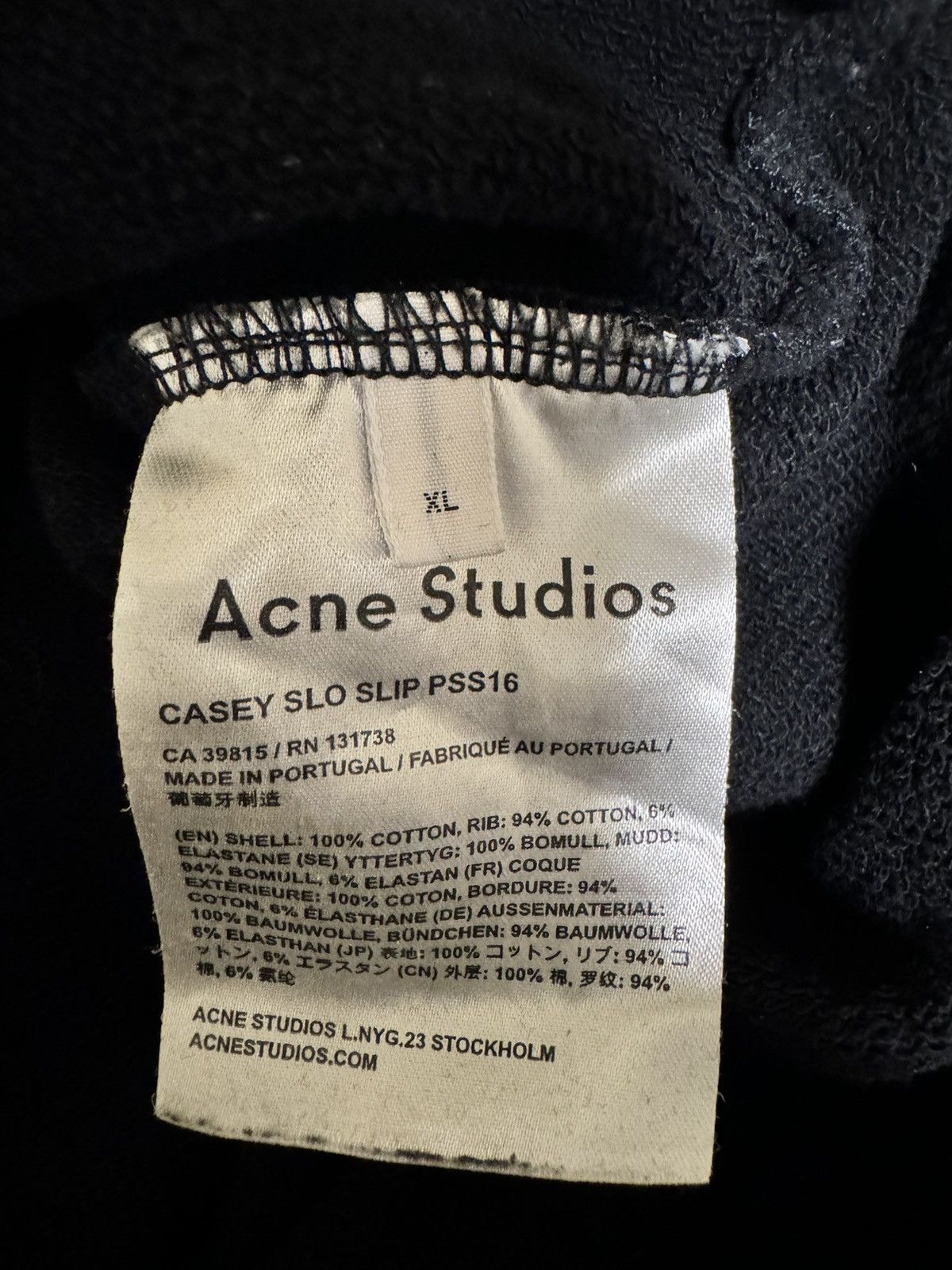 Acne Studios Acne Studios Casey Slip Sweater Size US XL / EU 56 / 4 - 4 Thumbnail