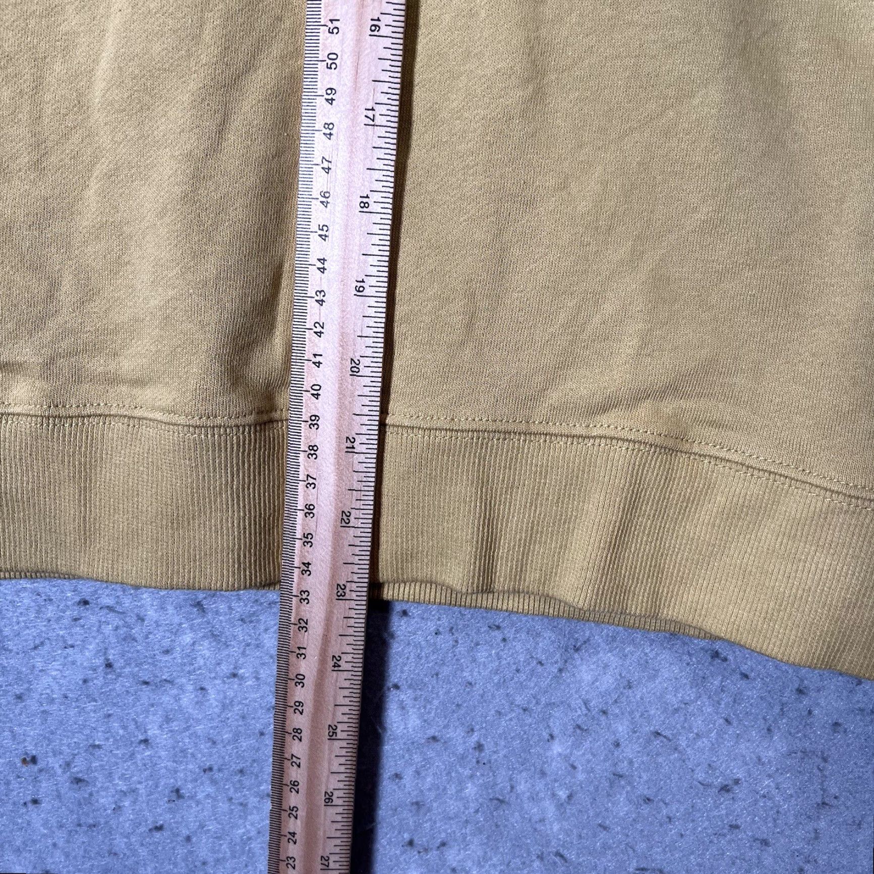 Vintage A1 ICHI V Neck Sweater Sweatshirt Womens XS Yellow Gold Pullover Size XS / US 0-2 / IT 36-38 - 3 Thumbnail