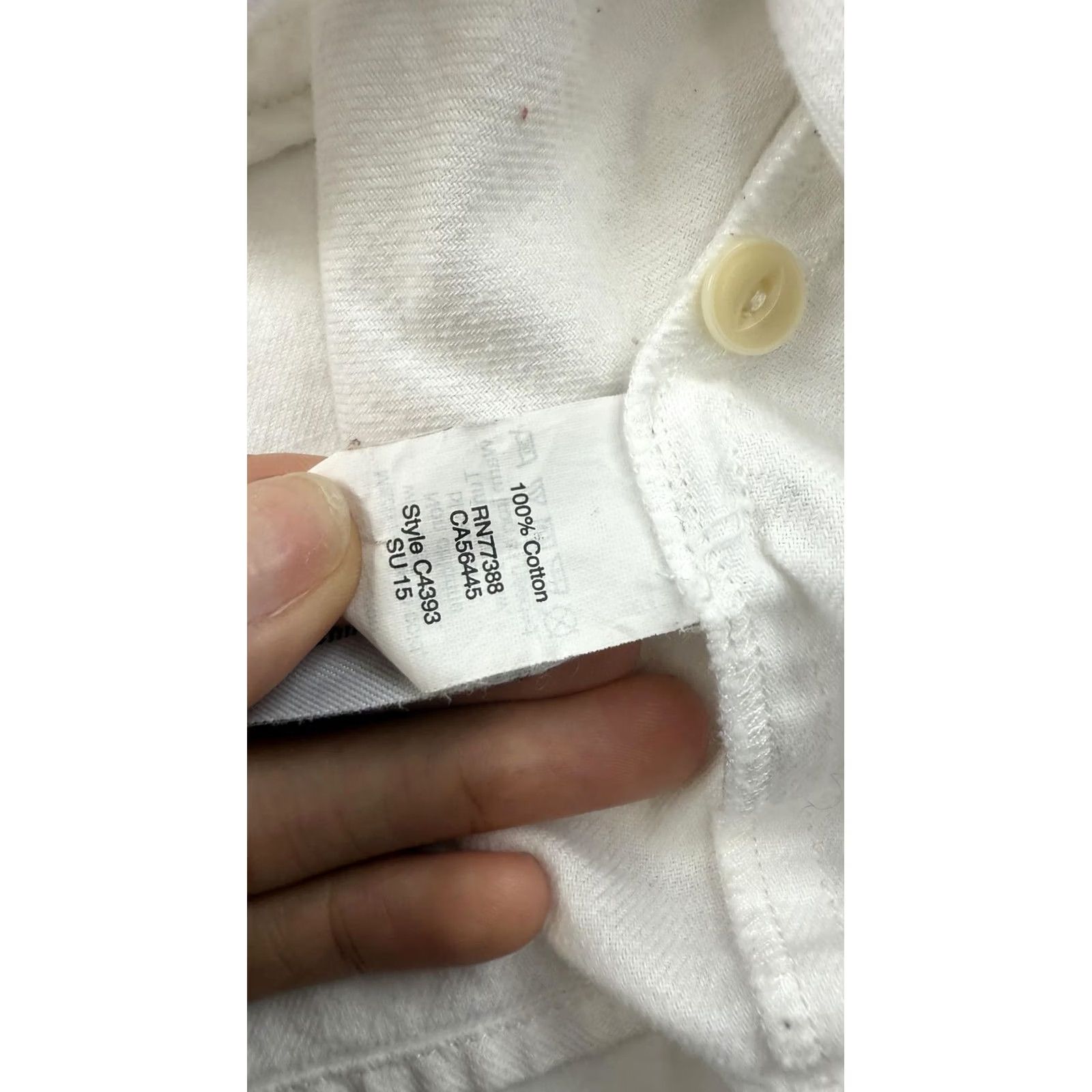 Madewell VINTAGE Madewell Shirt Womens Medium Button-Up Short Sleeve Casual Pockets Workwear Size M / US 6-8 / IT 42-44 - 6 Thumbnail