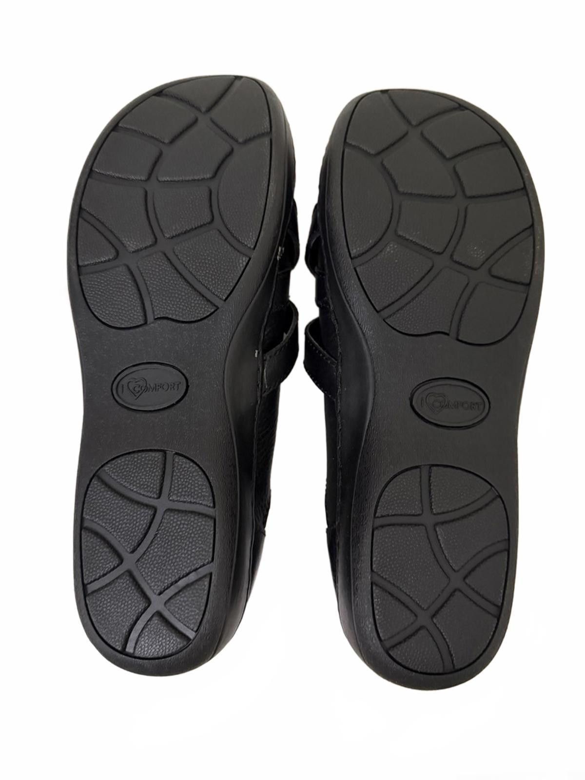 Unknown London I <3 COMFORT Flats with Velcro Straps Size US 8 / IT 38 - 3 Thumbnail