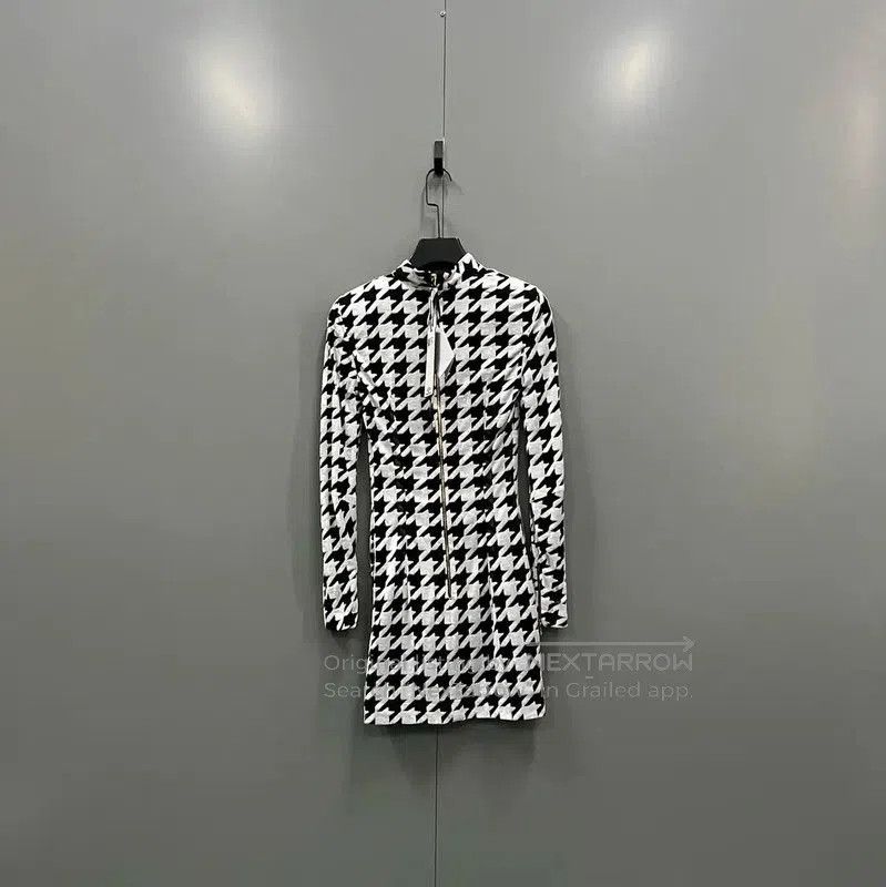 Balmain Balmain Multi-Color Long Sleeve Dress . Size XXS / US 00 / IT 34 - 2 Thumbnail