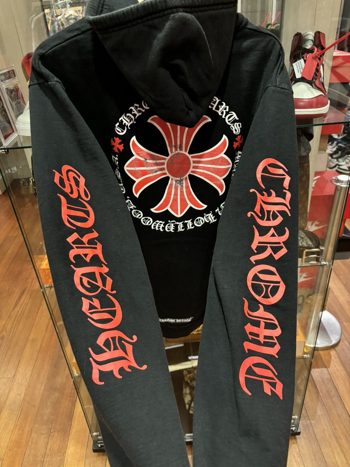Chrome Hearts Chrome Hearts CH Plus Hollywood Zip Up Hoodie
