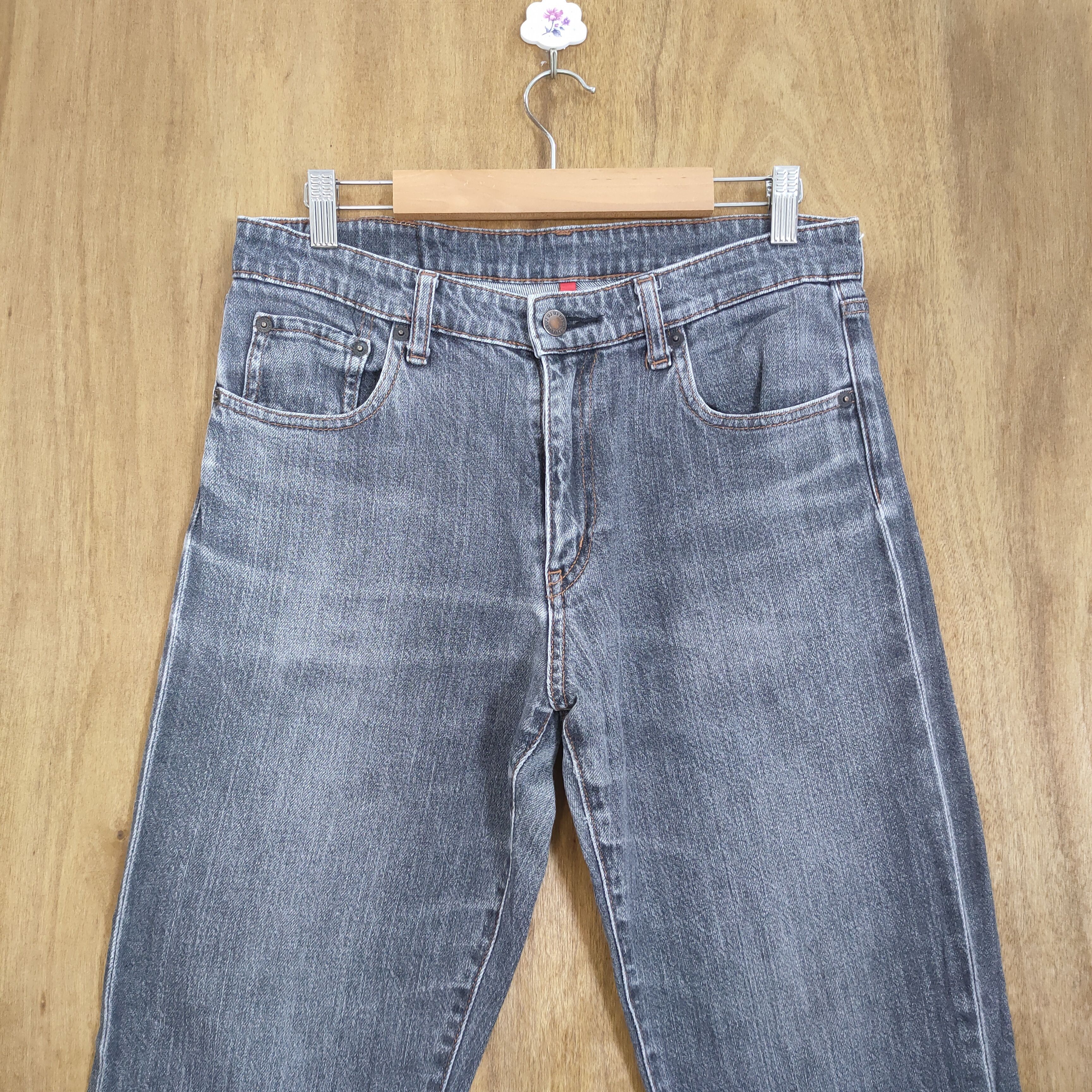 Japanese Brand VINTAGE JAPANESE BLACK JEAN DISTRESSED DENIM PANTS Size US 30 / EU 46 - 5 Thumbnail