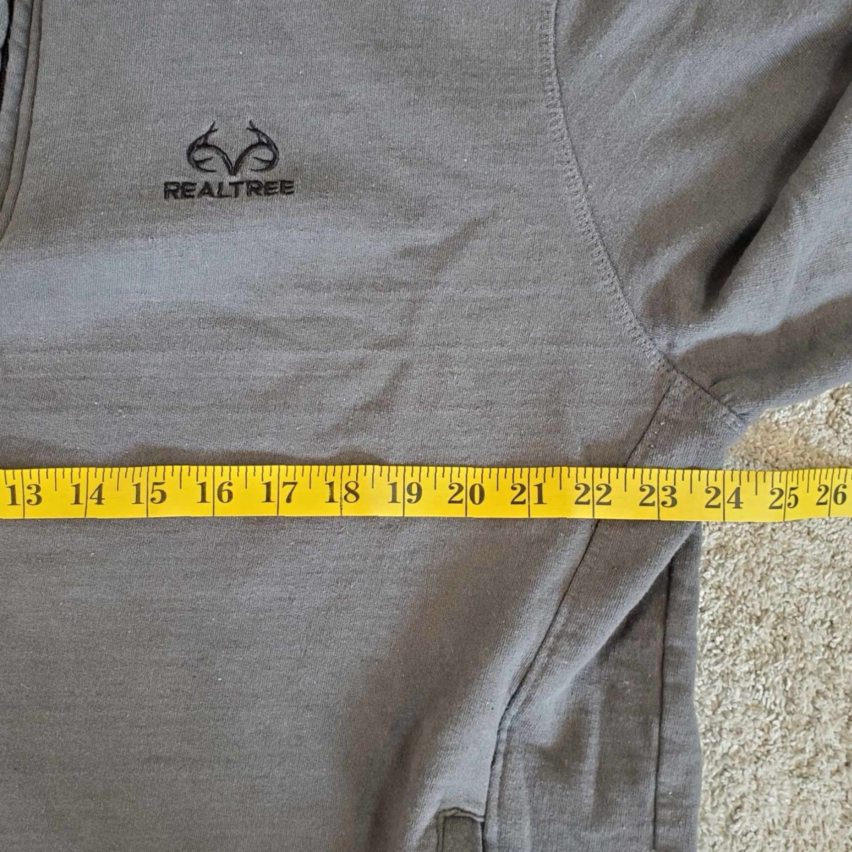 Realtree Realtree Pullover Quarter Zip Fleece Sweater Sweatshirt Men’s XL Size Multicolor 1/4 Zip Mock Neck Logo Classic Outdoor Pattern Solid Shirt Sweater Size US XL / EU 56 / 4 - 5 Thumbnail
