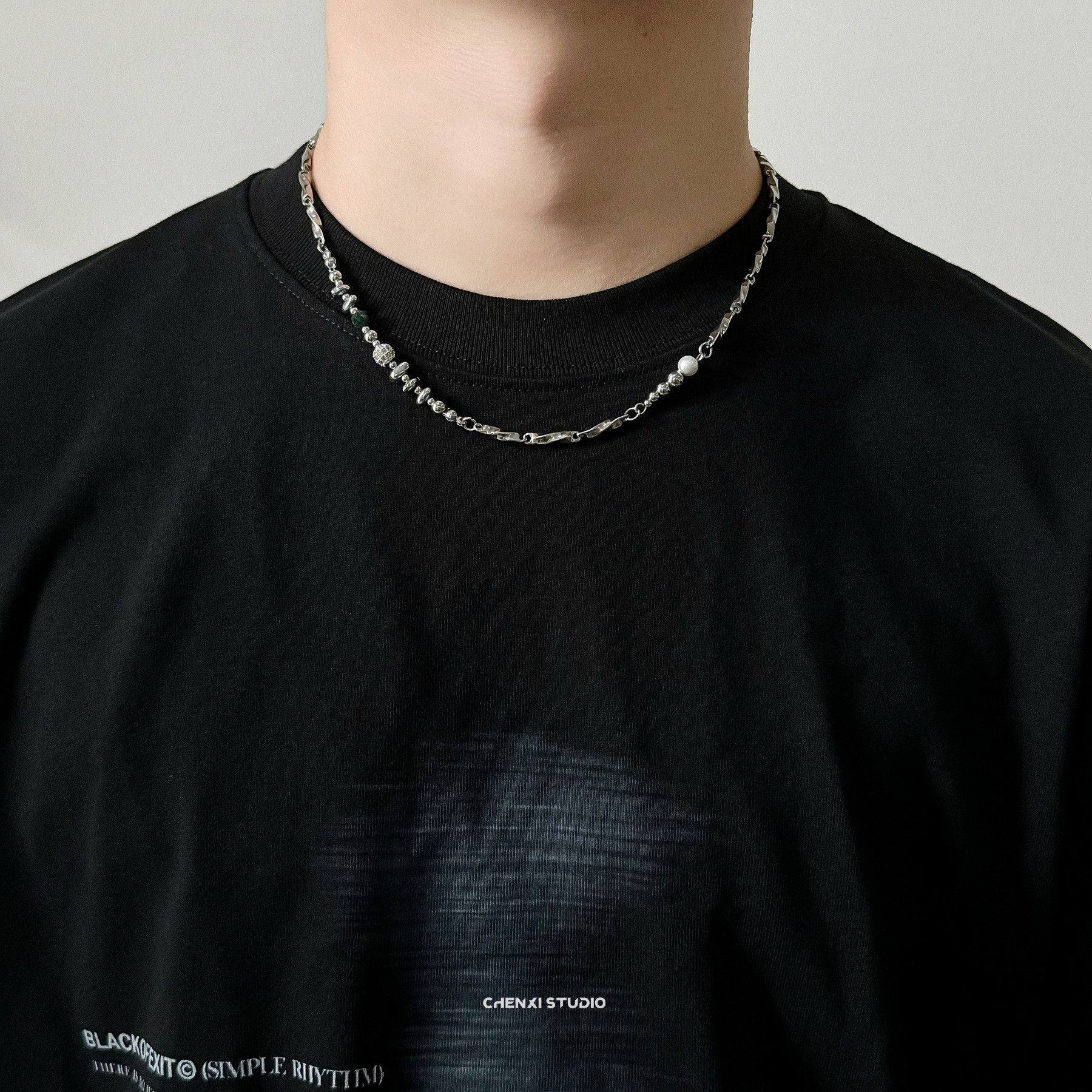 Other New Trend STEAL! Y2K Chains Necklace Chain Size ONE SIZE - 6 Thumbnail
