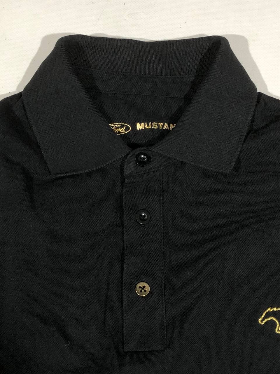 Ford Ford Mustang Vintage Black Racing Polo Size US L / EU 52-54 / 3 - 5 Thumbnail