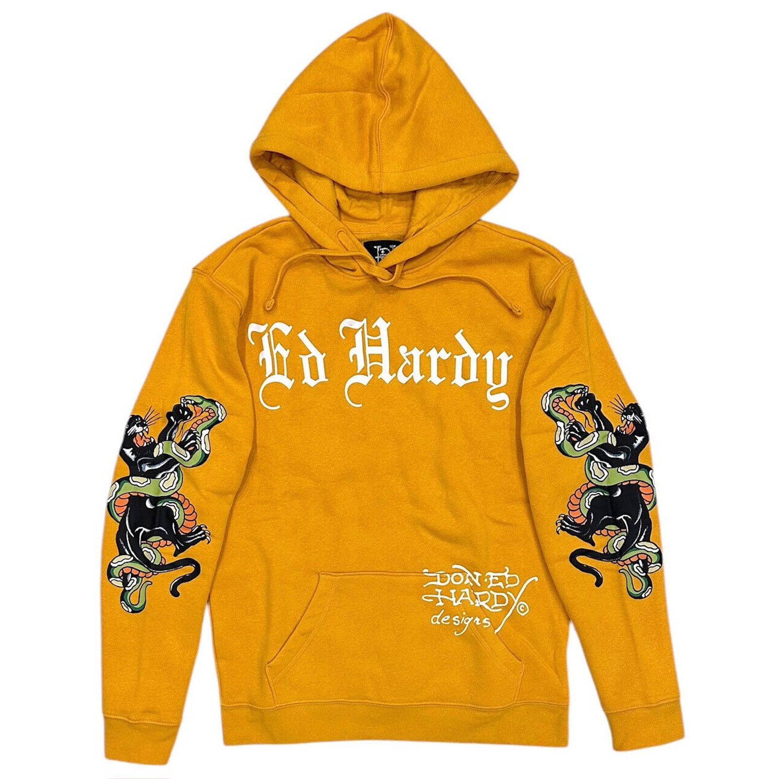 Ed Hardy Ed Hardy Hoodie Panther Snake Fleece Pullover Sweatshirt Size US M / EU 48-50 / 2 - 2 Thumbnail