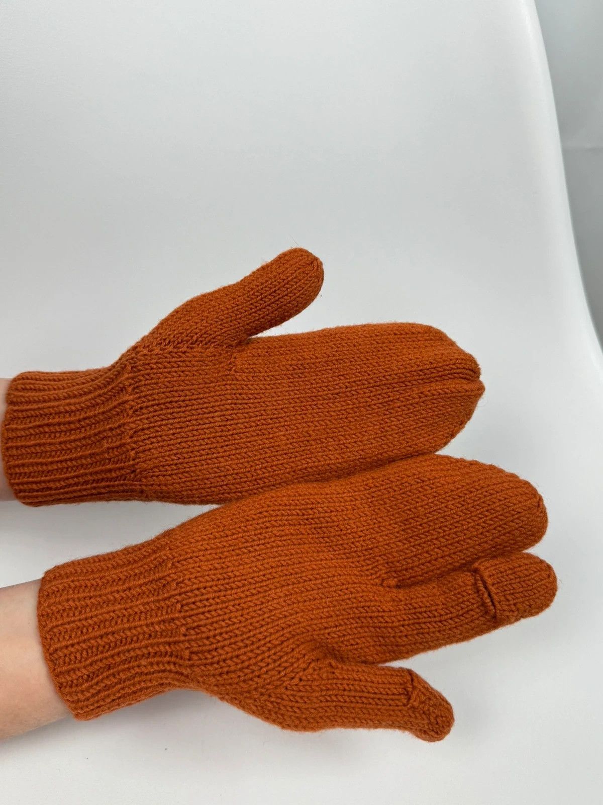 Other Womens Mittens Gloves Knit Warm Size ONE SIZE - 3 Thumbnail