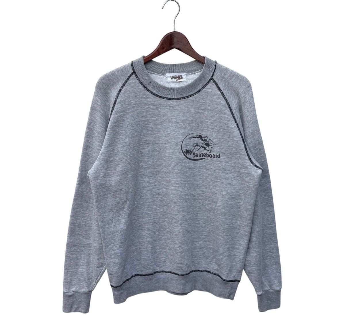 Vintage Vintage Skates Sweatshirt Skateboard Pullover Size US M / EU 48-50 / 2 - 2 Thumbnail