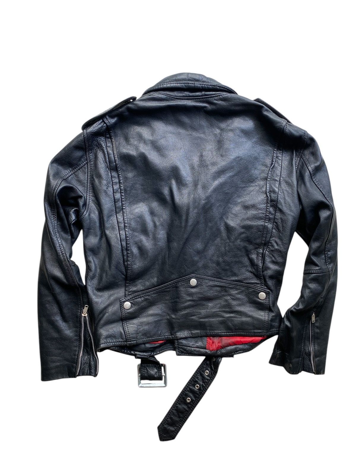 Japanese Brand Kakushi Tokyo Leather Perfecto Punk jacket nice design Size US M / EU 48-50 / 2 - 3 Thumbnail