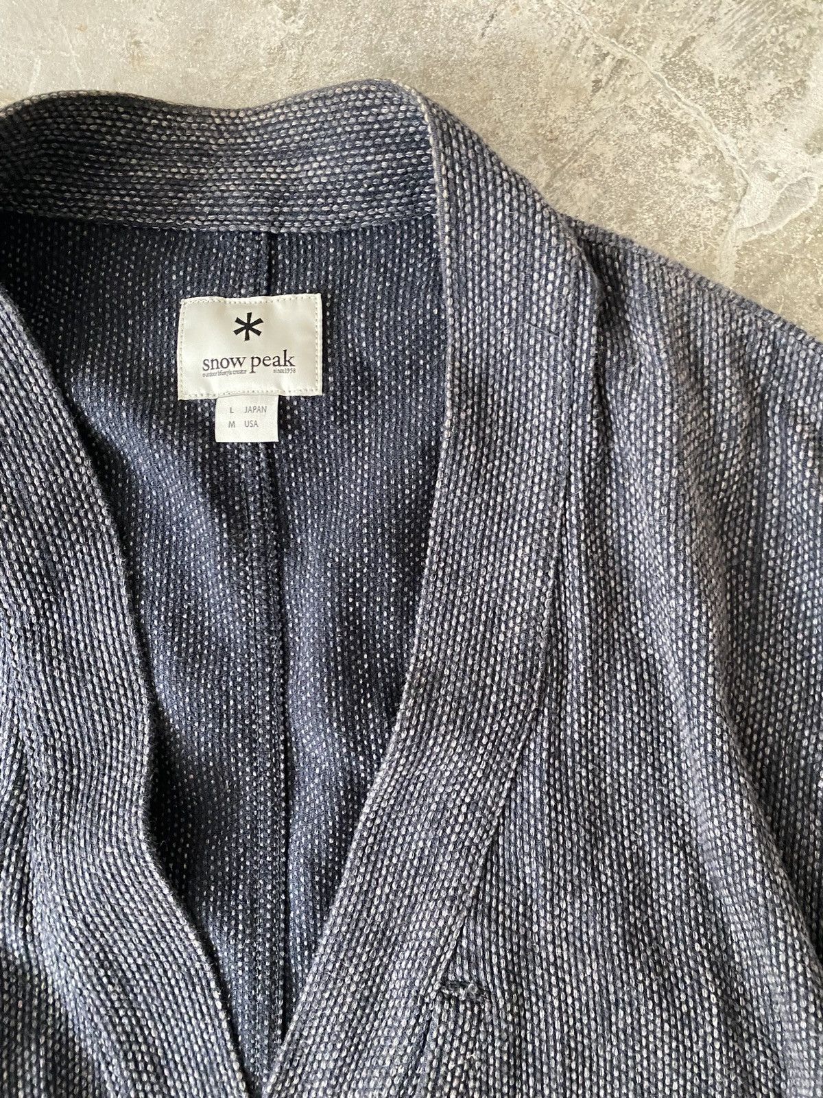 Snow Peak Snow Peak Kimono Jacket Kapital 45rpm Blue Blue Japan Visvim Size US M / EU 48-50 / 2 - 5 Thumbnail