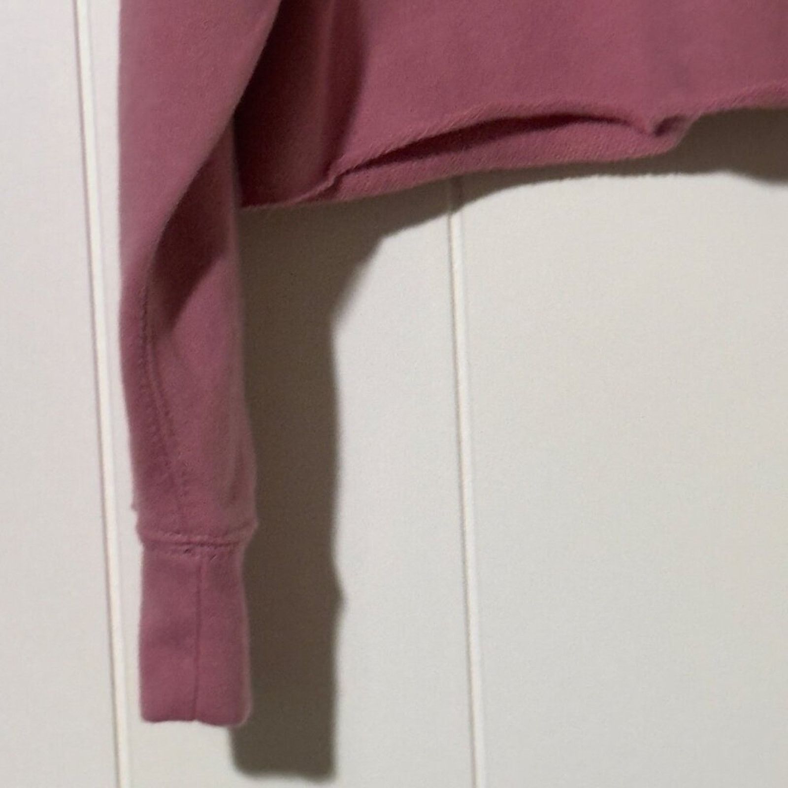 Calvin Klein Calvin Klein Jeans Cropped Hoodie Medium Sweatshirt Pink NWT Size M / US 6-8 / IT 42-44 - 6 Thumbnail