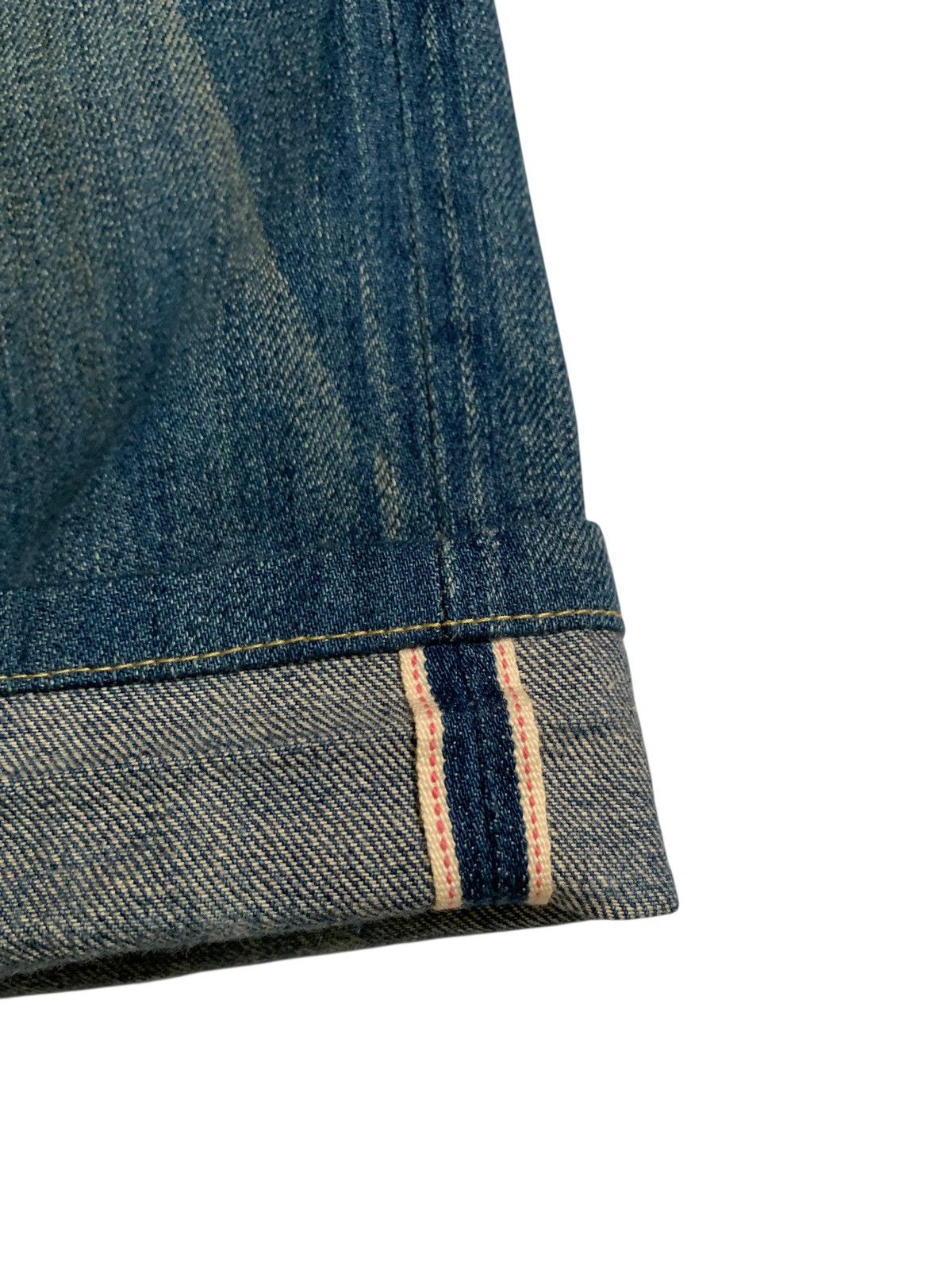 Kapital VINTAGE RRL DOUBLE RALPH LAUREN SELVEDGE RUSTY DISTRESSED Size US 31 - 17 Thumbnail